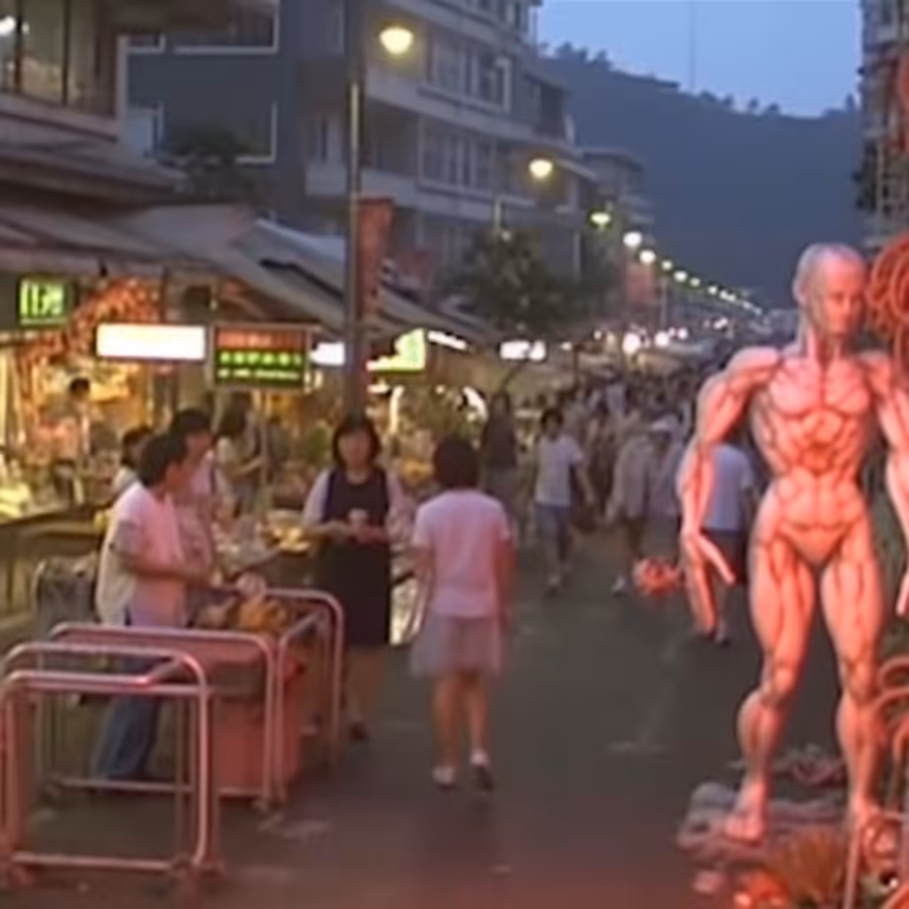 i'm at the market tonight