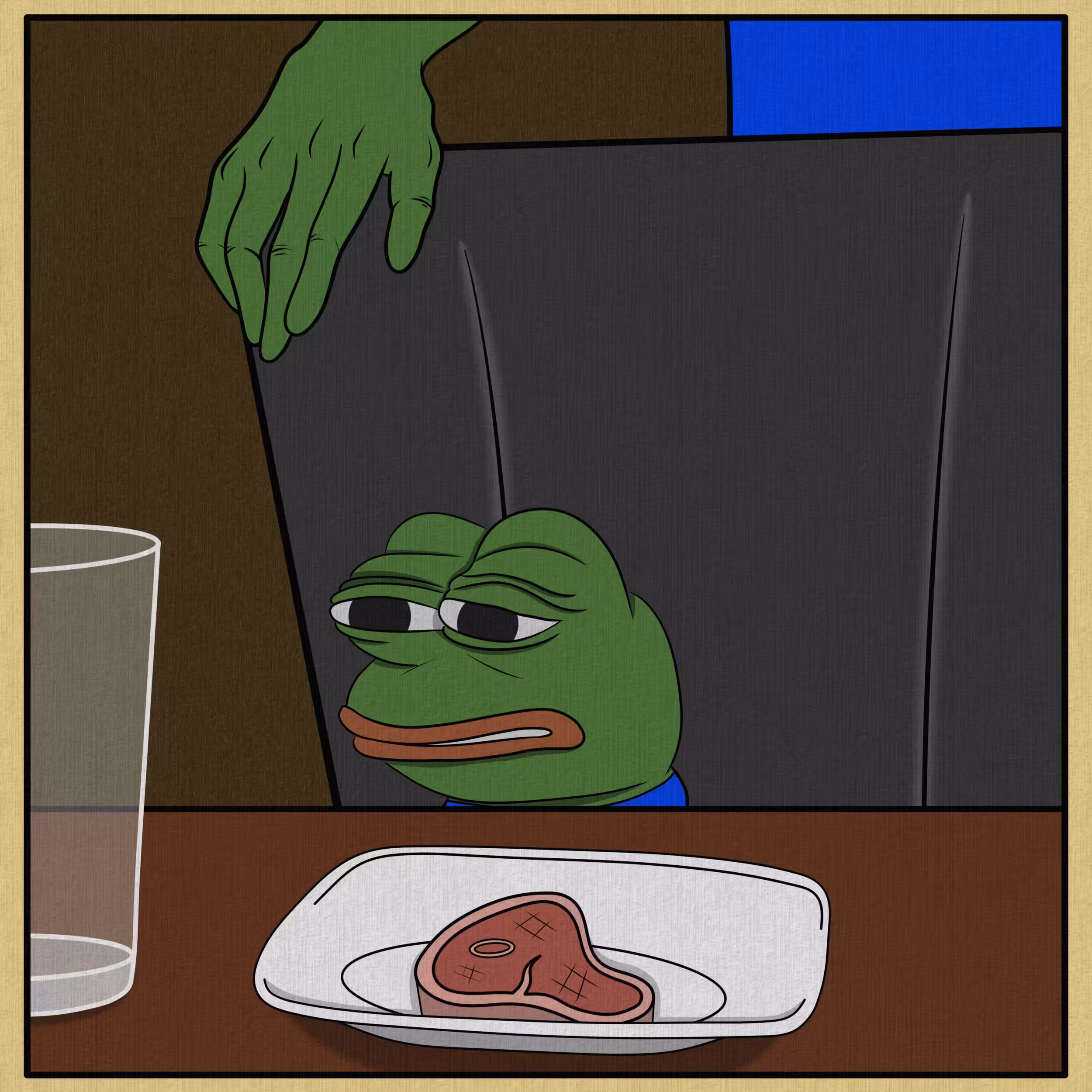 Pepe eats