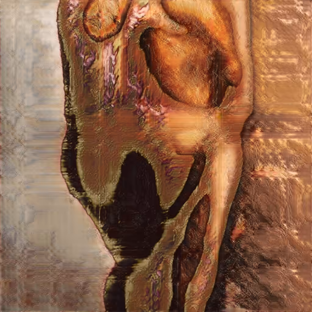 AI Generated Nude Portrait #7 Frame #155