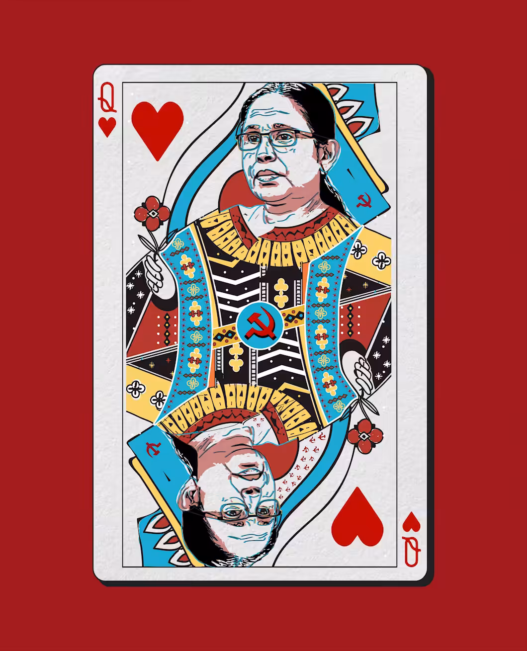 The Queen Of Hearts- KK Shailaja Teacher
