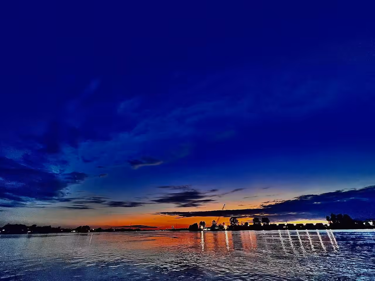 Fire Over the River