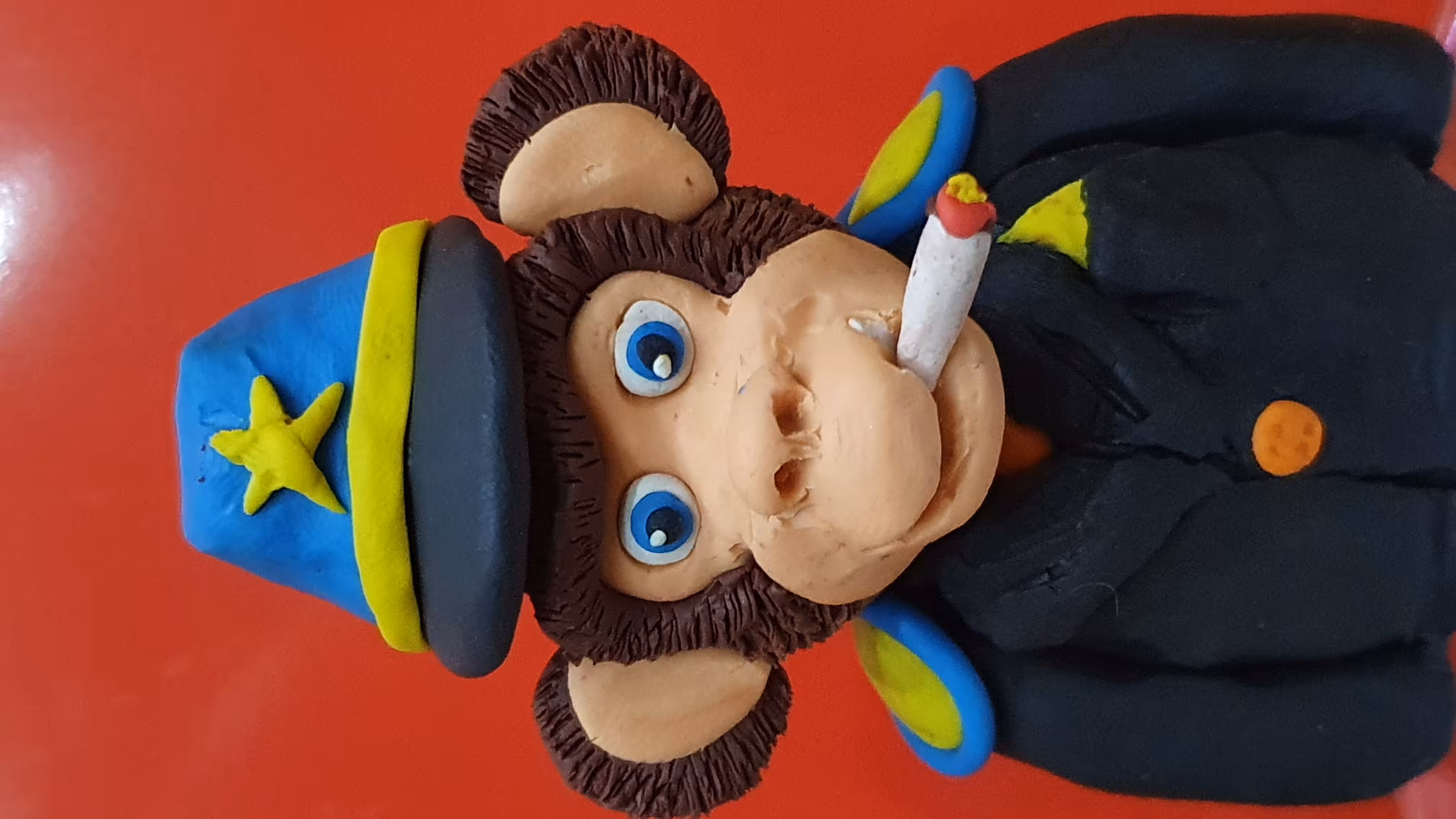 #29 Clay Collectible Soldier Ape