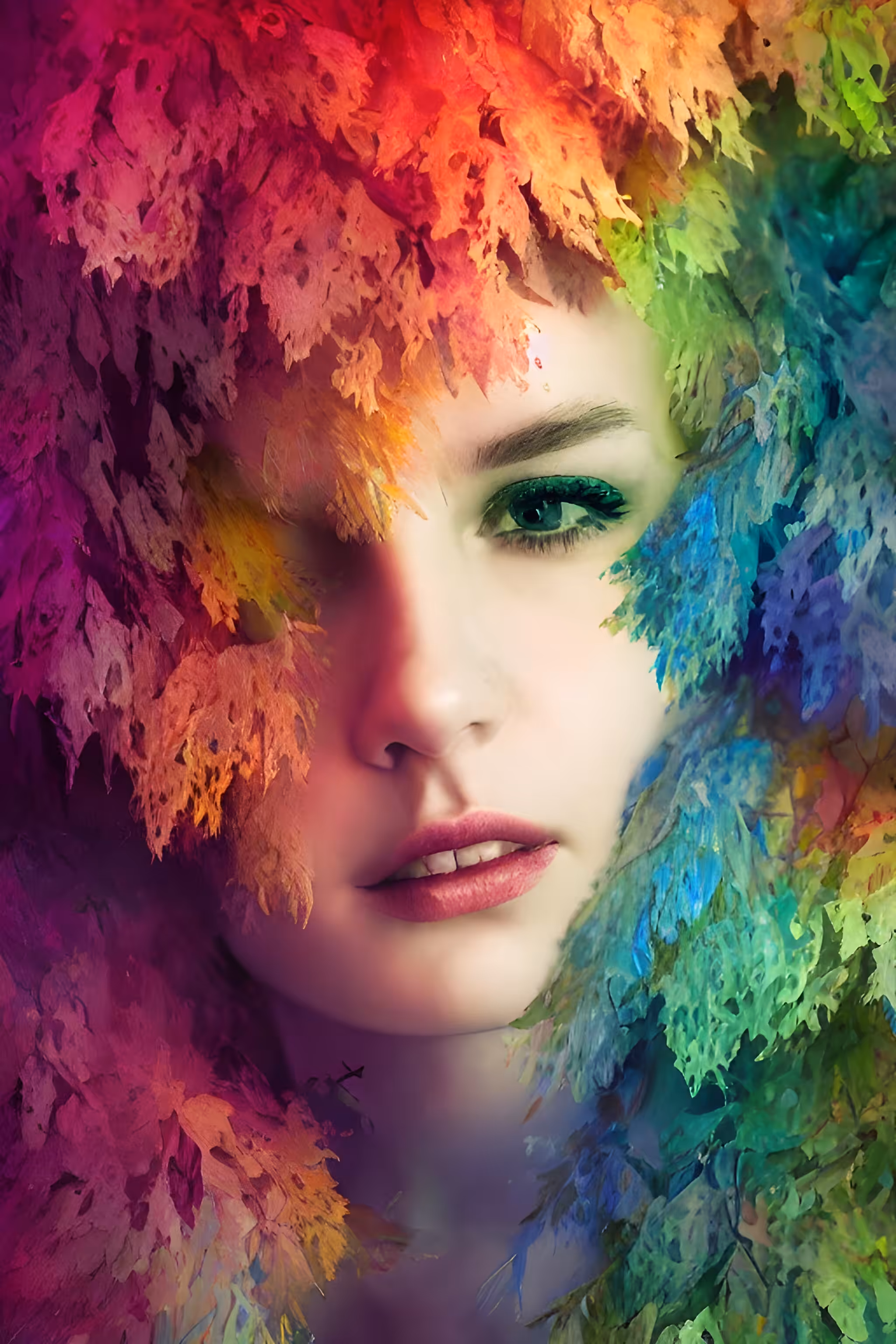 Rainbow girl (5)