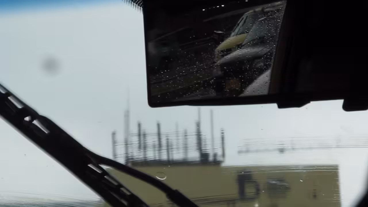 Spatial connections in the rearview mirror