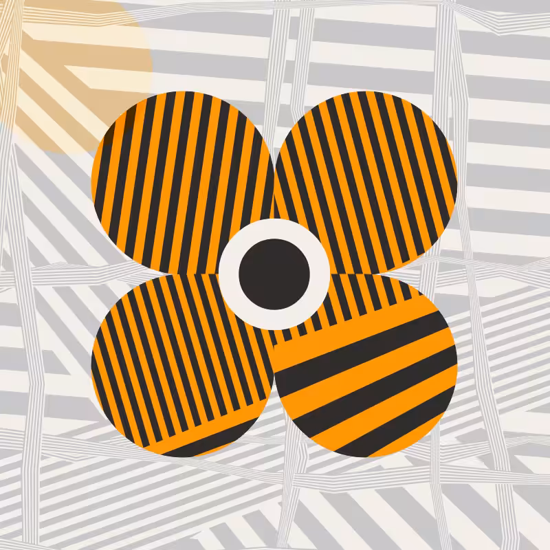 Dazzle Bloom: Big Orange #56