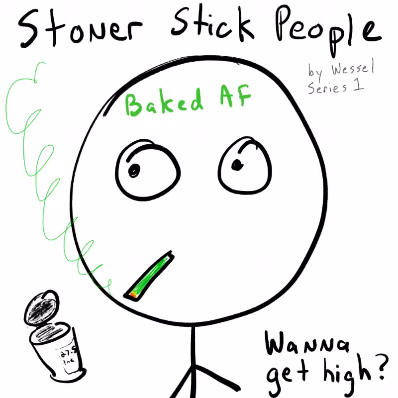 Stoner Stick People #202