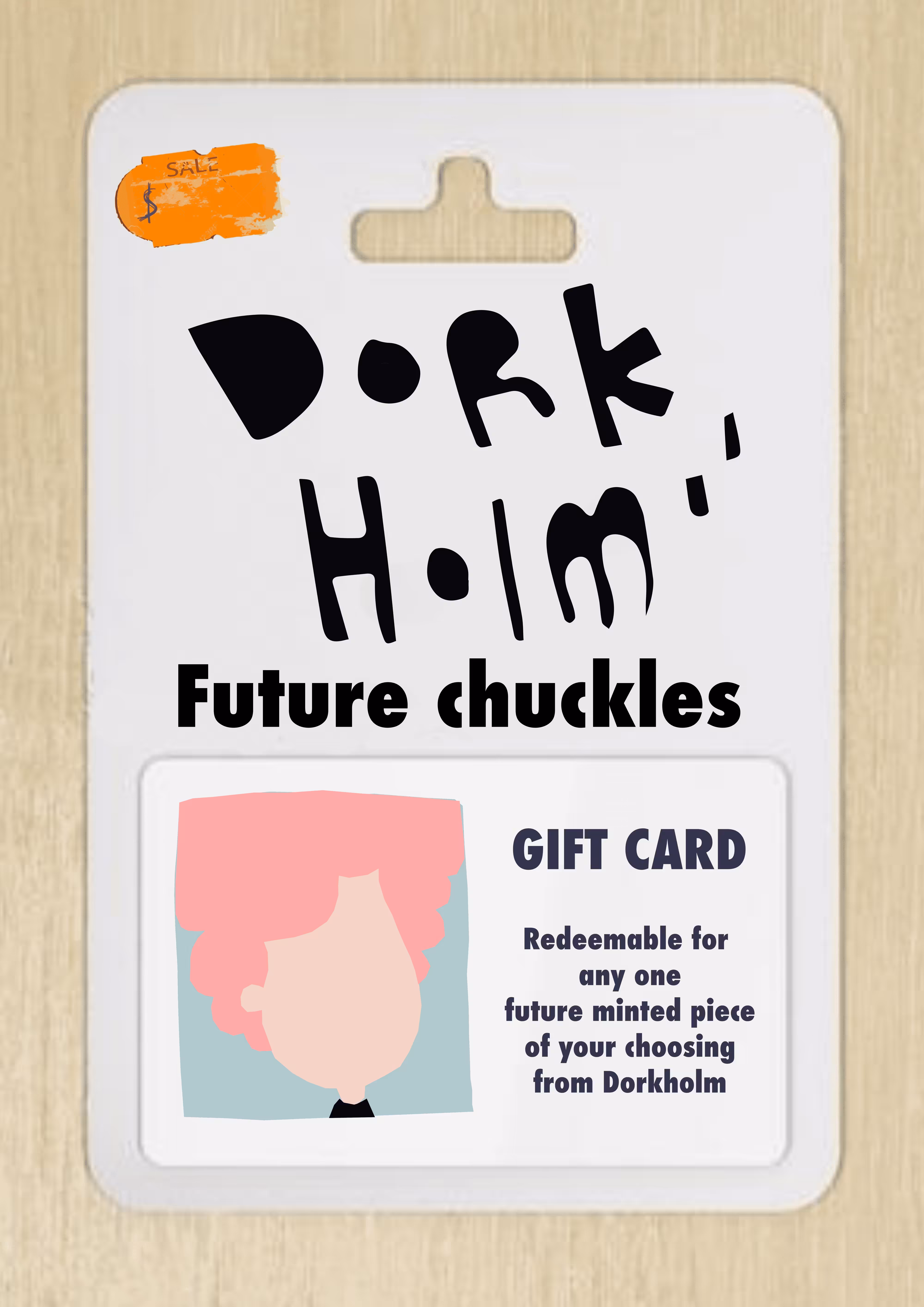 Look at me mom, i'm a gift card