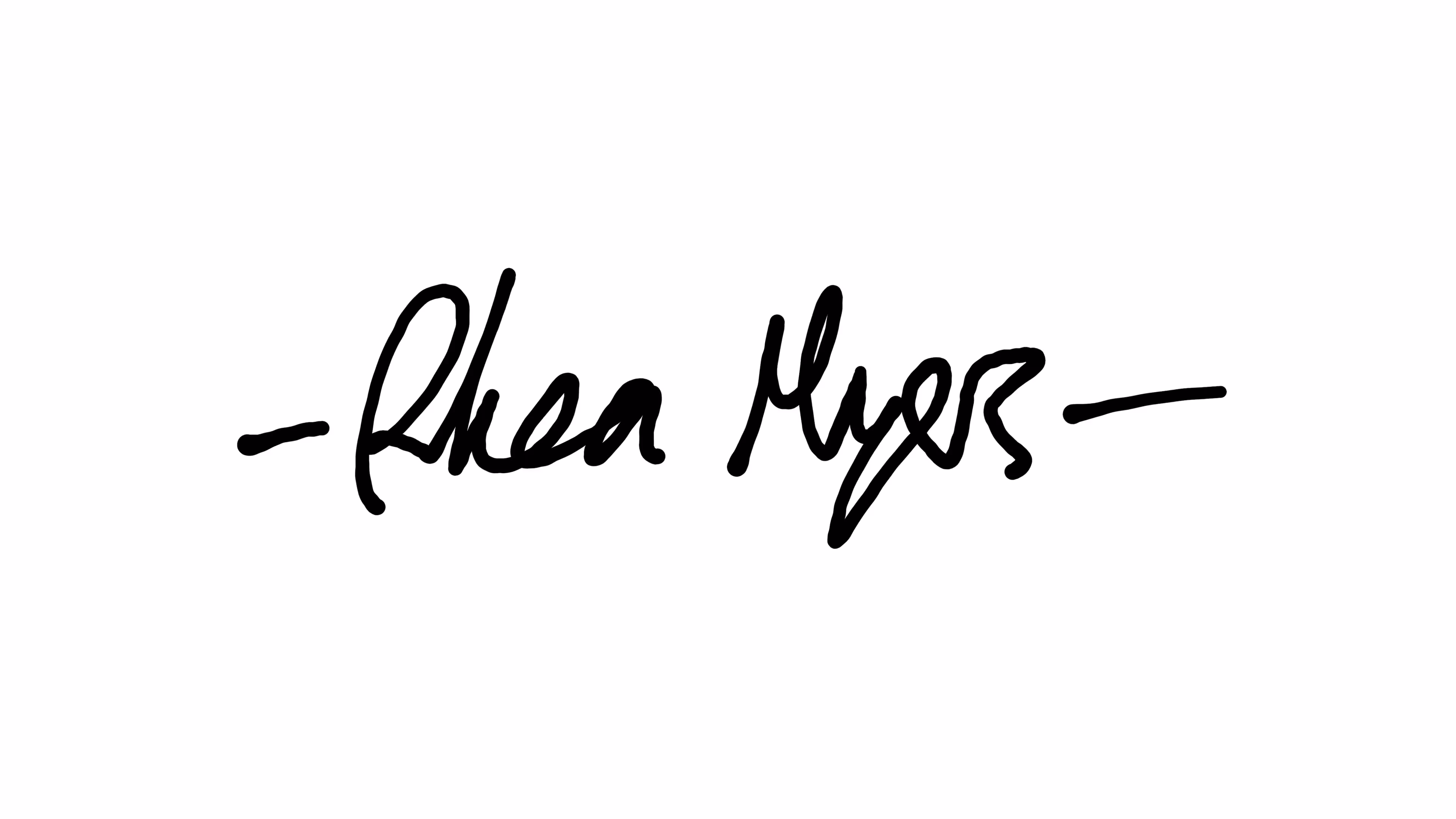 Rhea Myers (Unsigned)