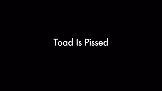 Toad is Pissed
