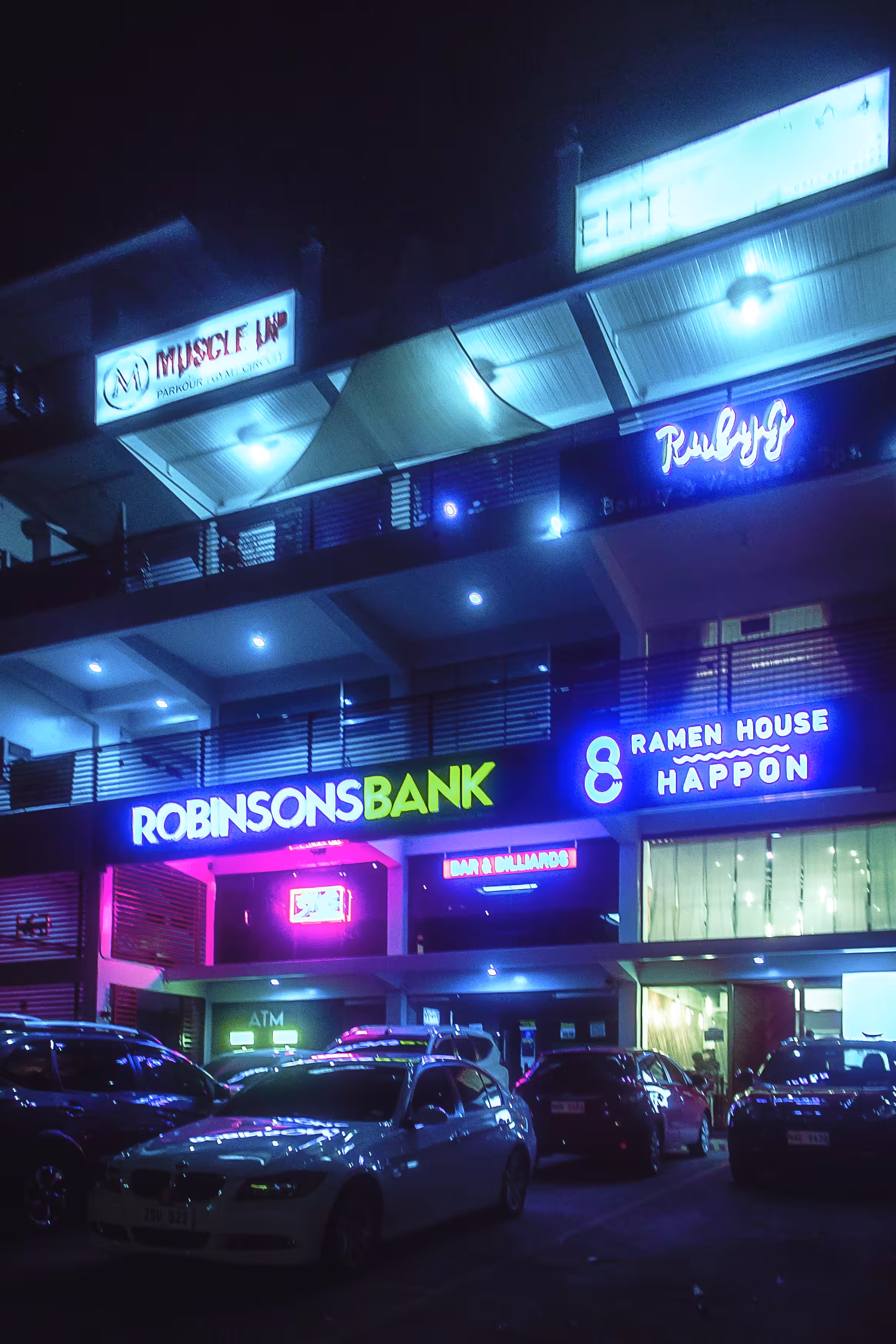Neon Reflections