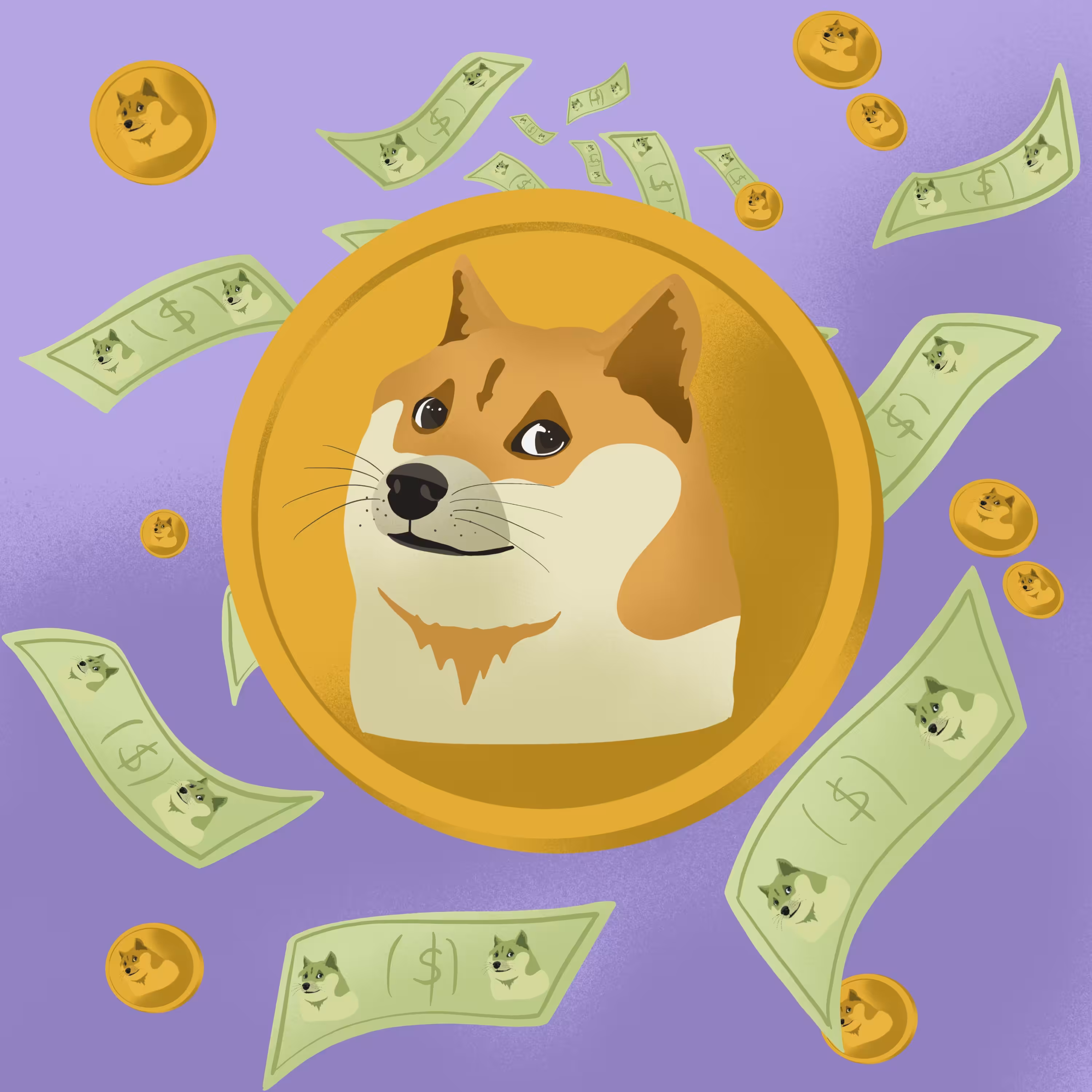 Dogecoin to a dollar