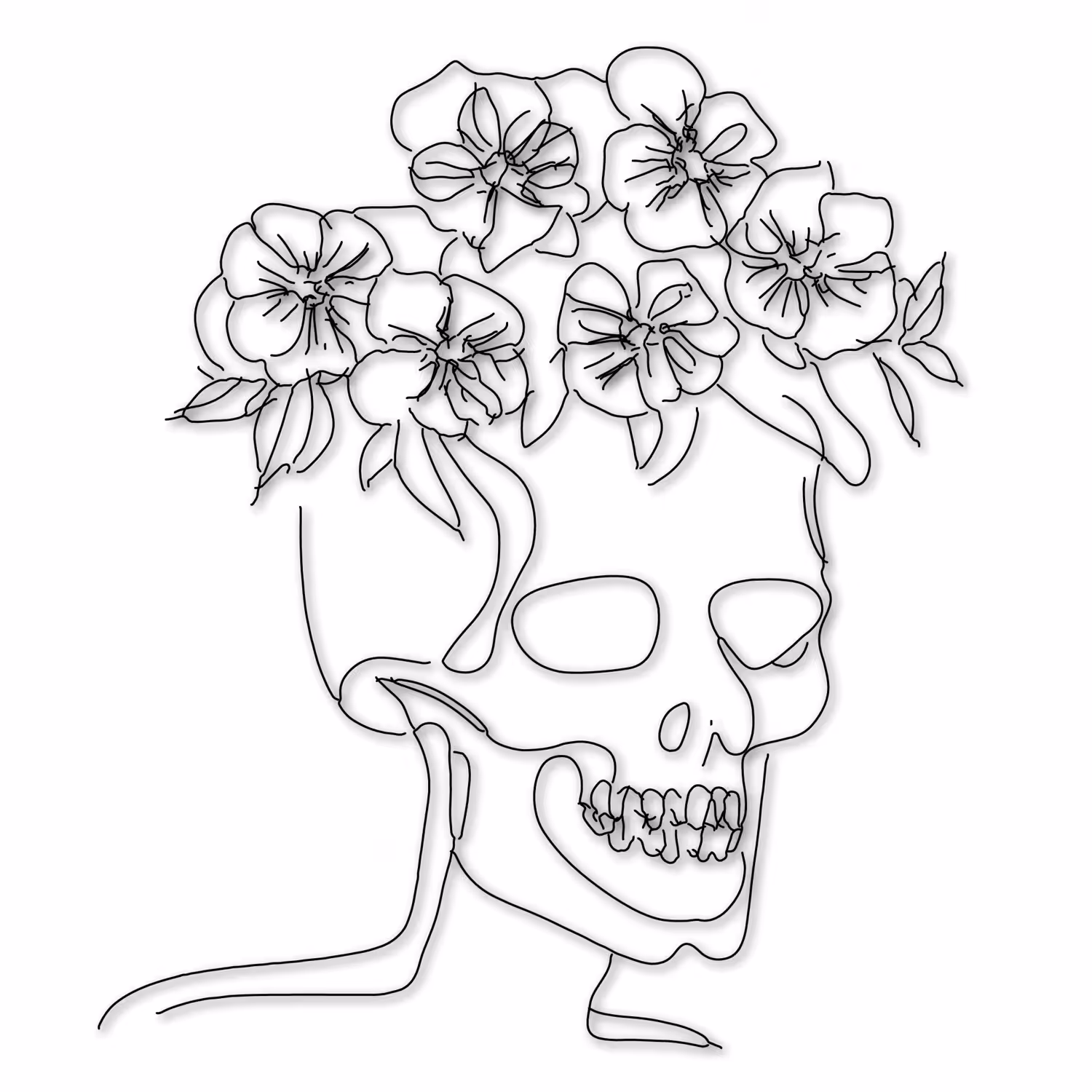 eFloralSkull