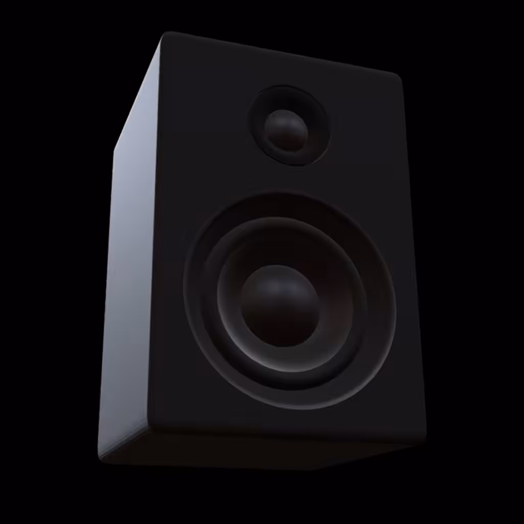 Studio Monitor Speaker (Black)