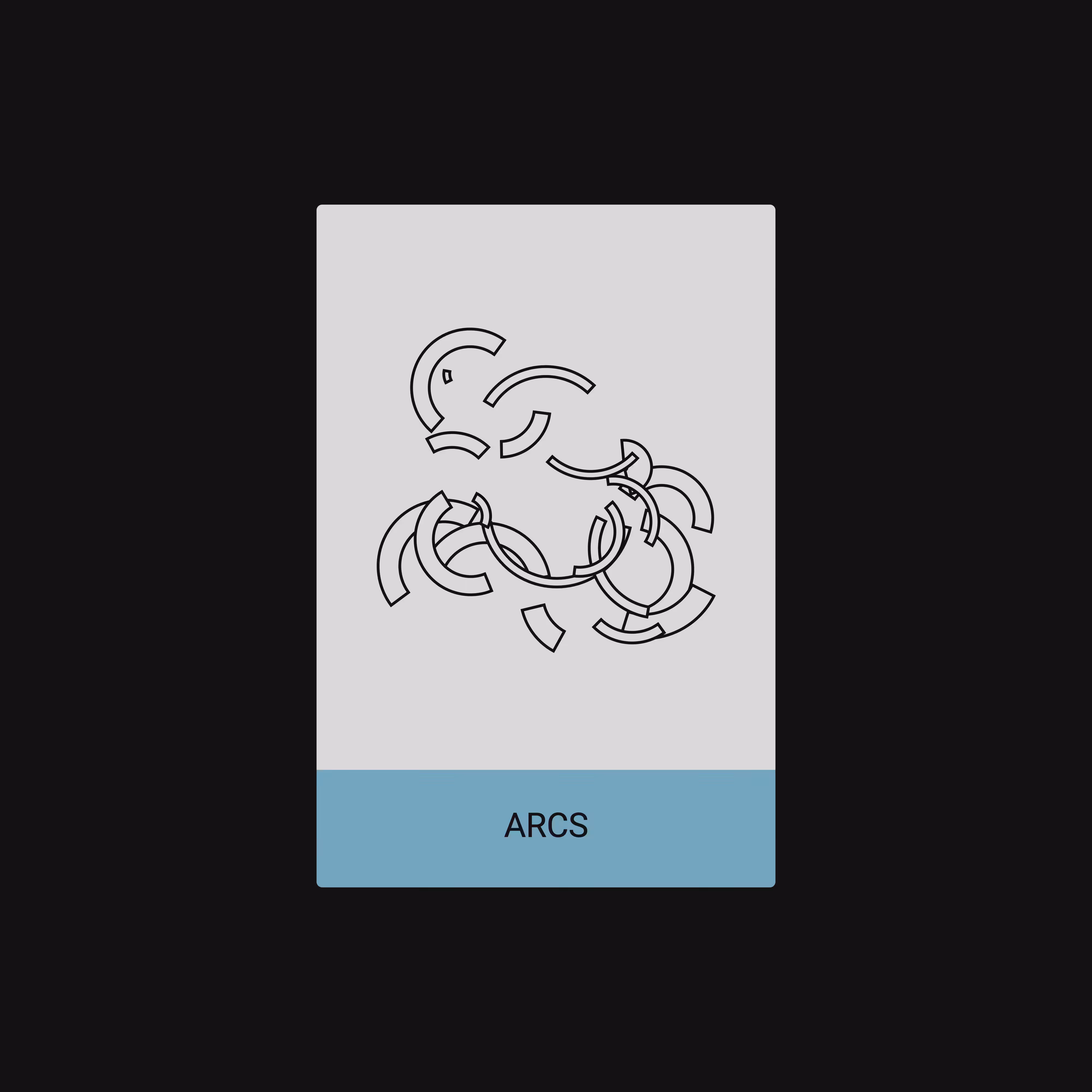 ARCS (SHAPE) [ART CARDZ]