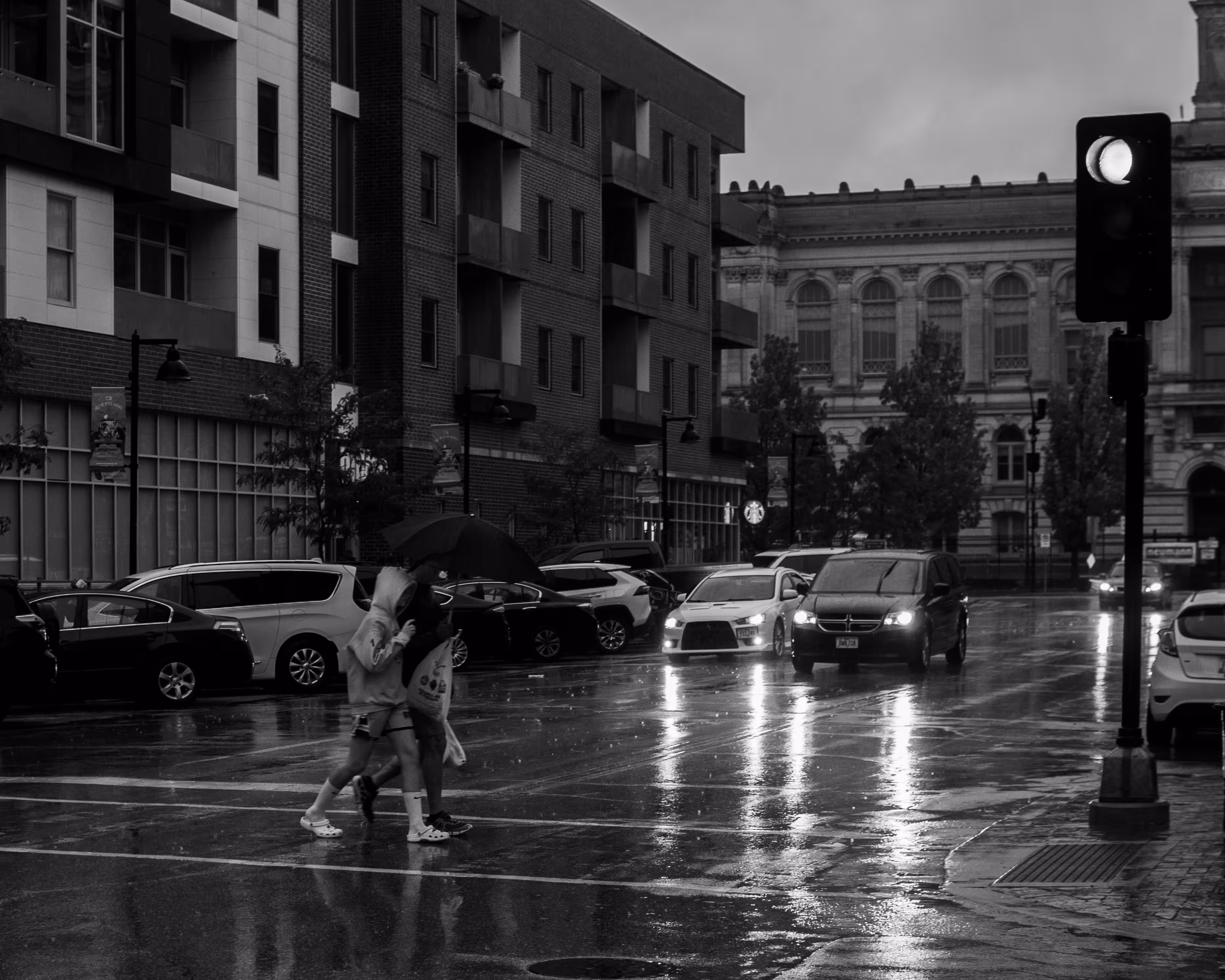 Through the storm