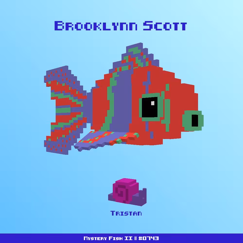 Brooklynn Scott :: Mystery Fish 0743/1000 