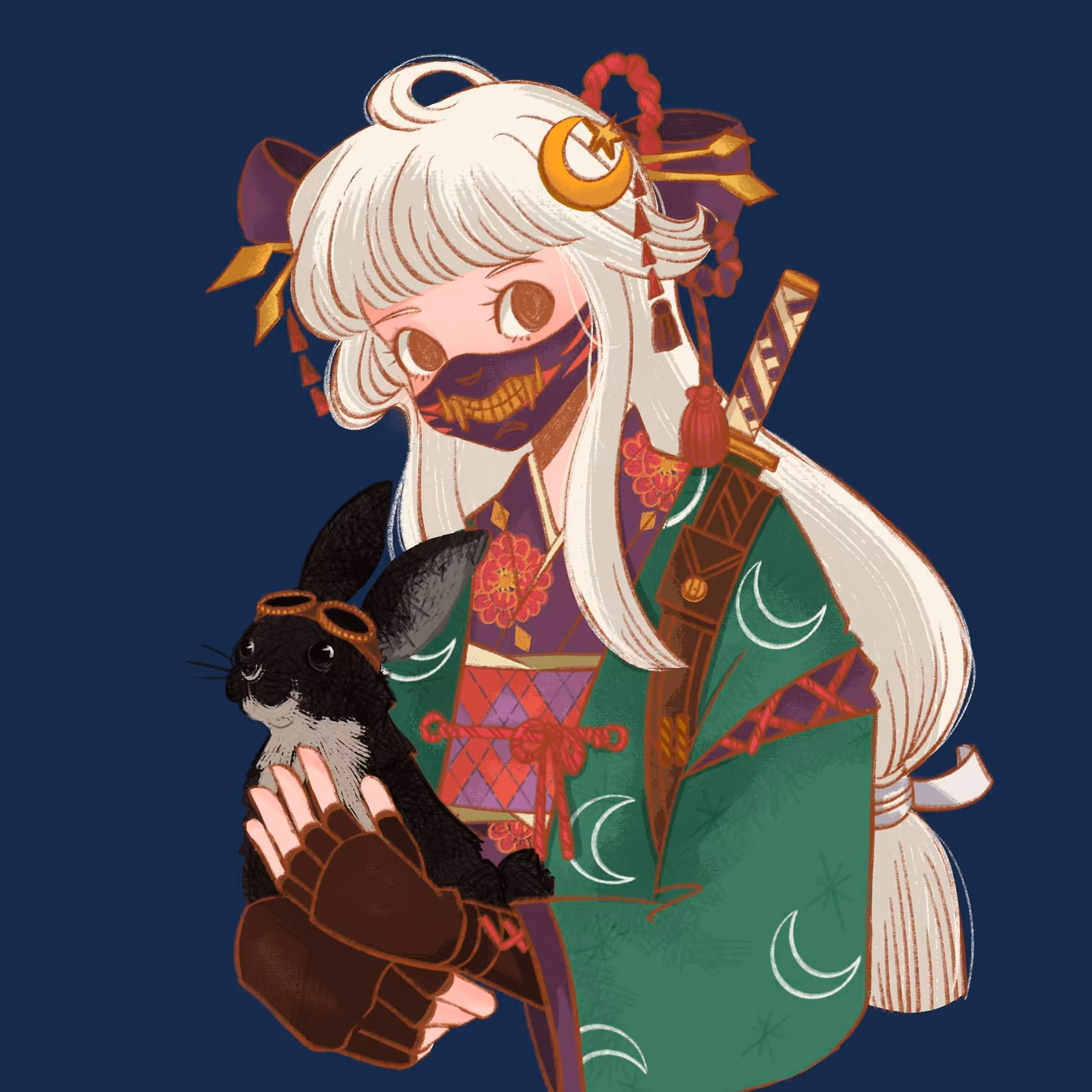 59bio_Black Otter Rex Rabbit
