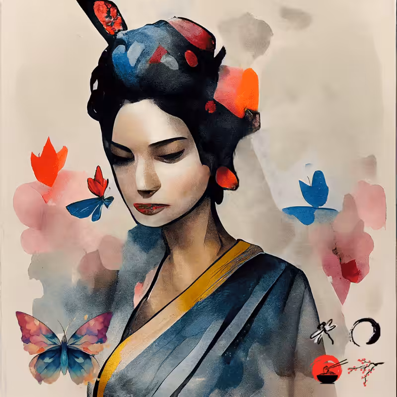 Butterfly Geisha  #6