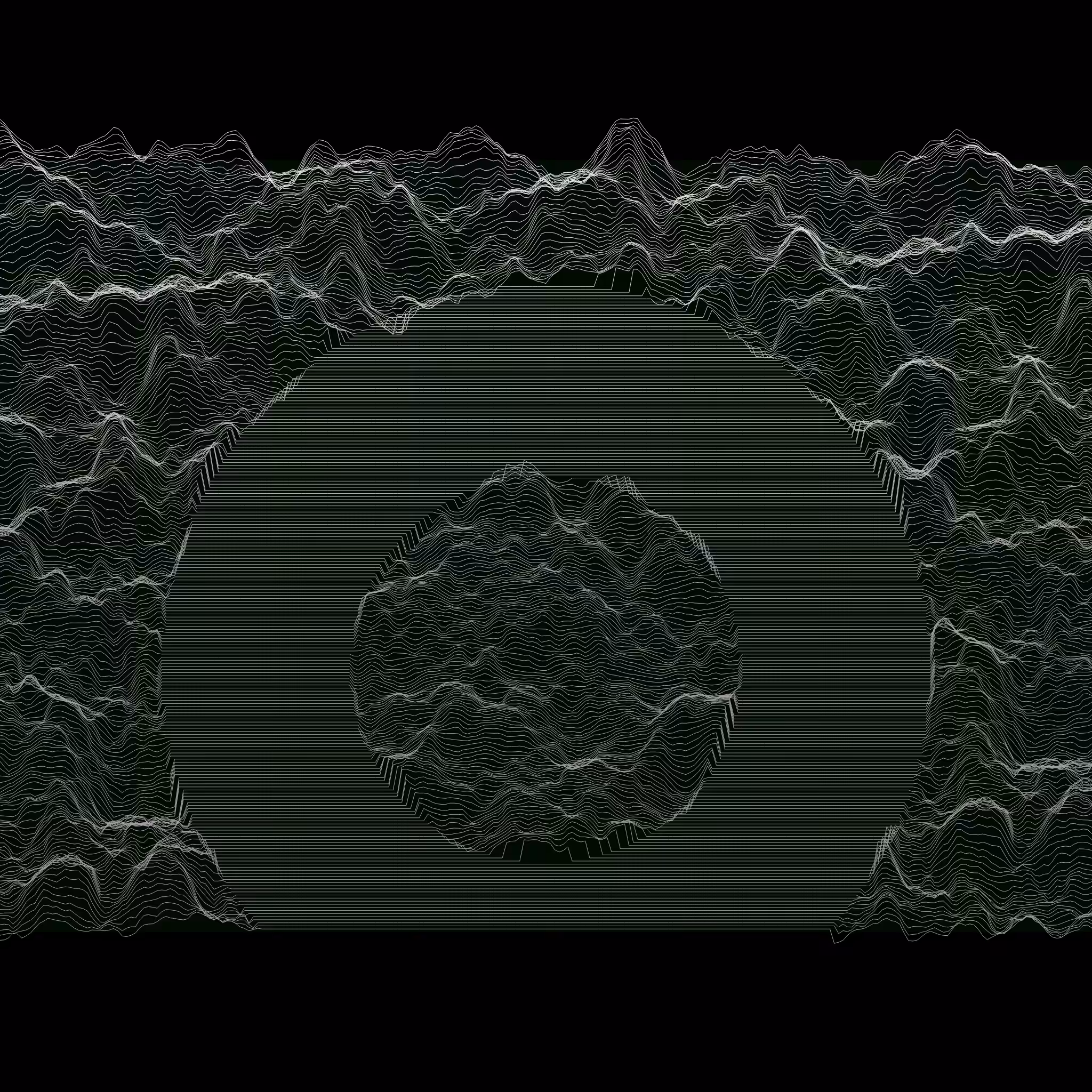 Waves Circle (For Plotter) #118