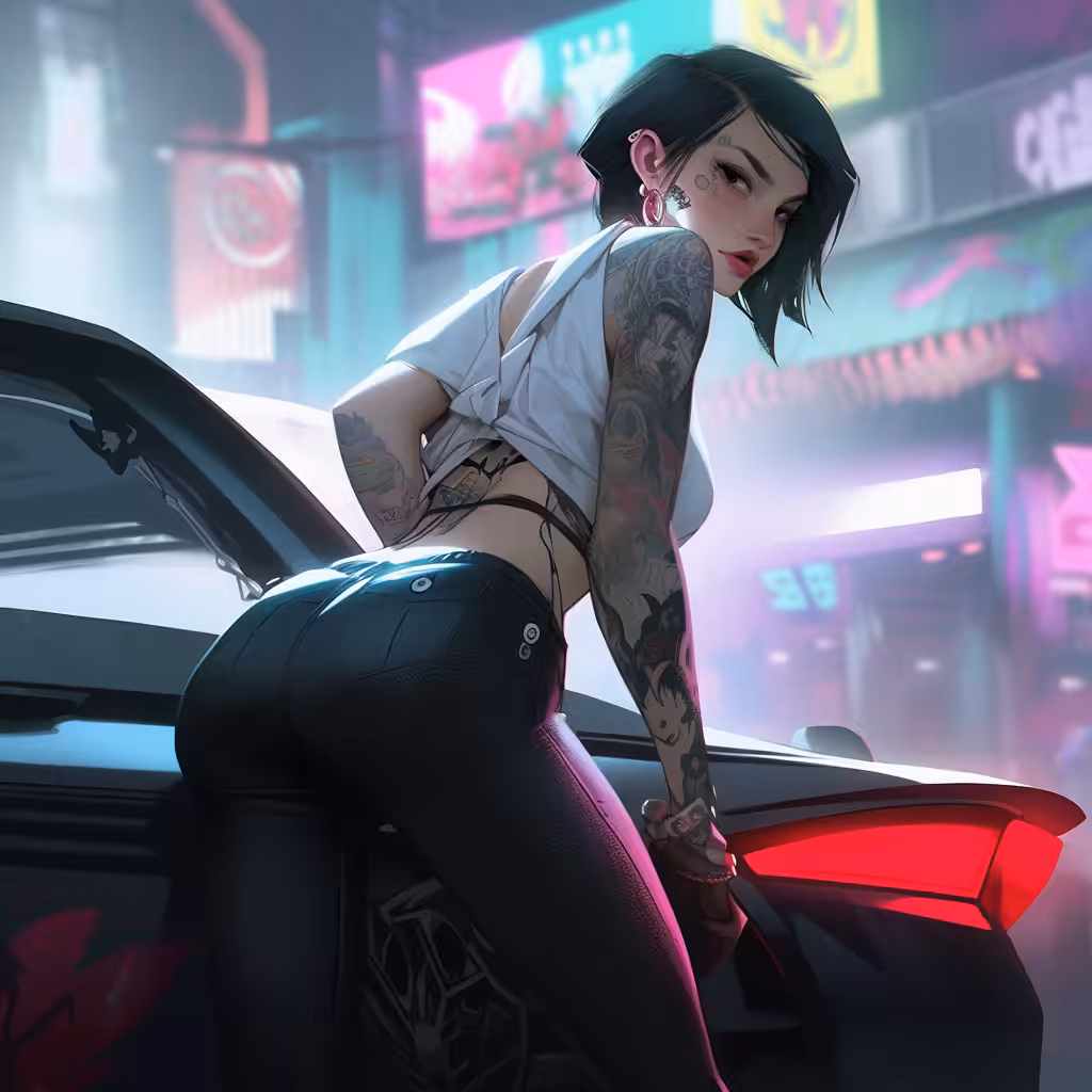 Girls, Cars and Bikes #4