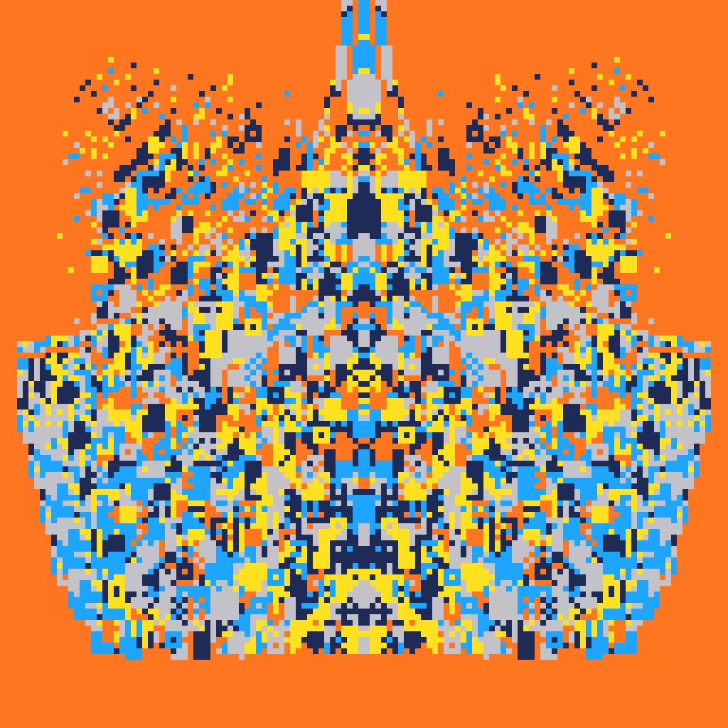 Ideocartogrpahy: Hyperspectral Temples #10