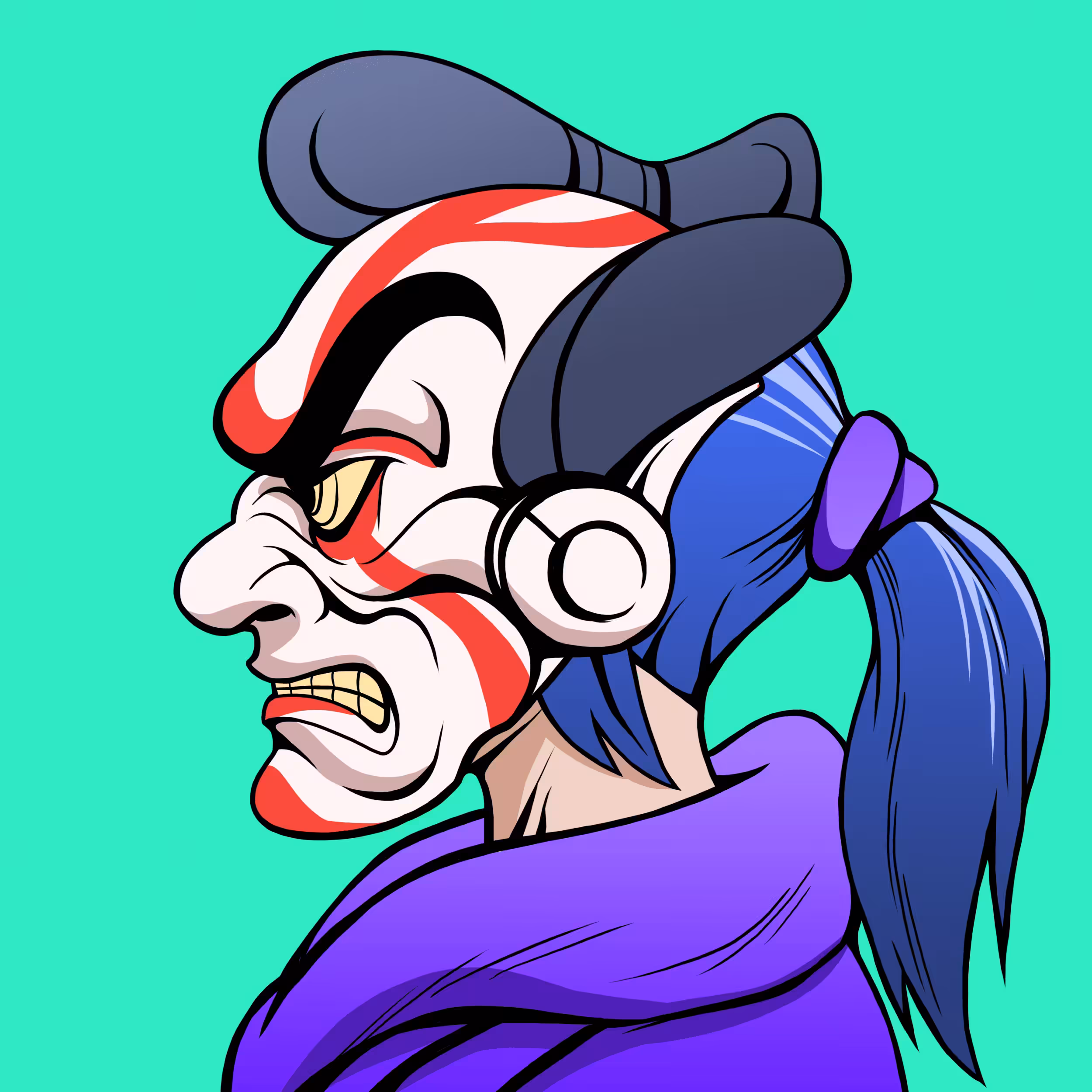 Kabuki Mask #1