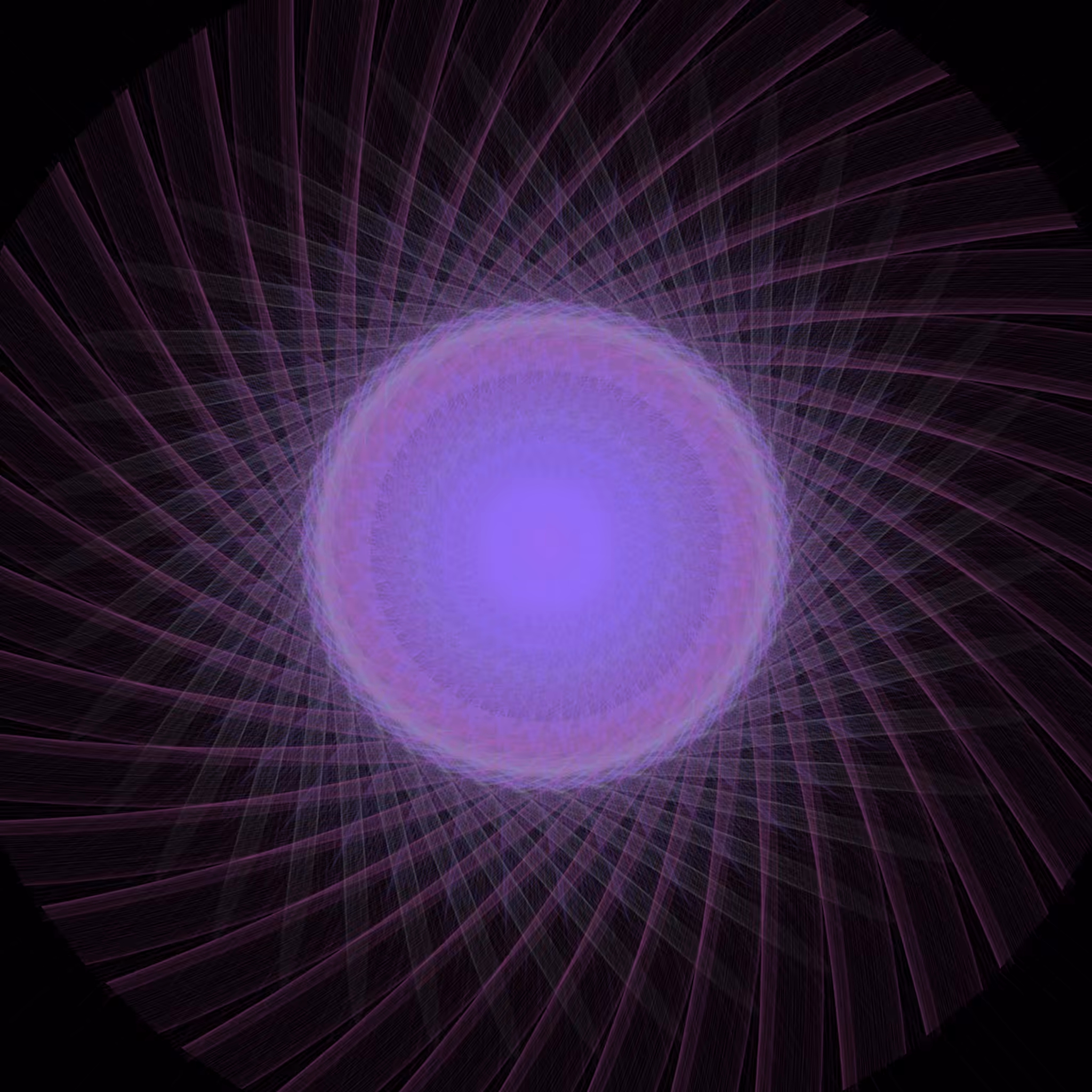 Infinite Beauty: Purple Sun