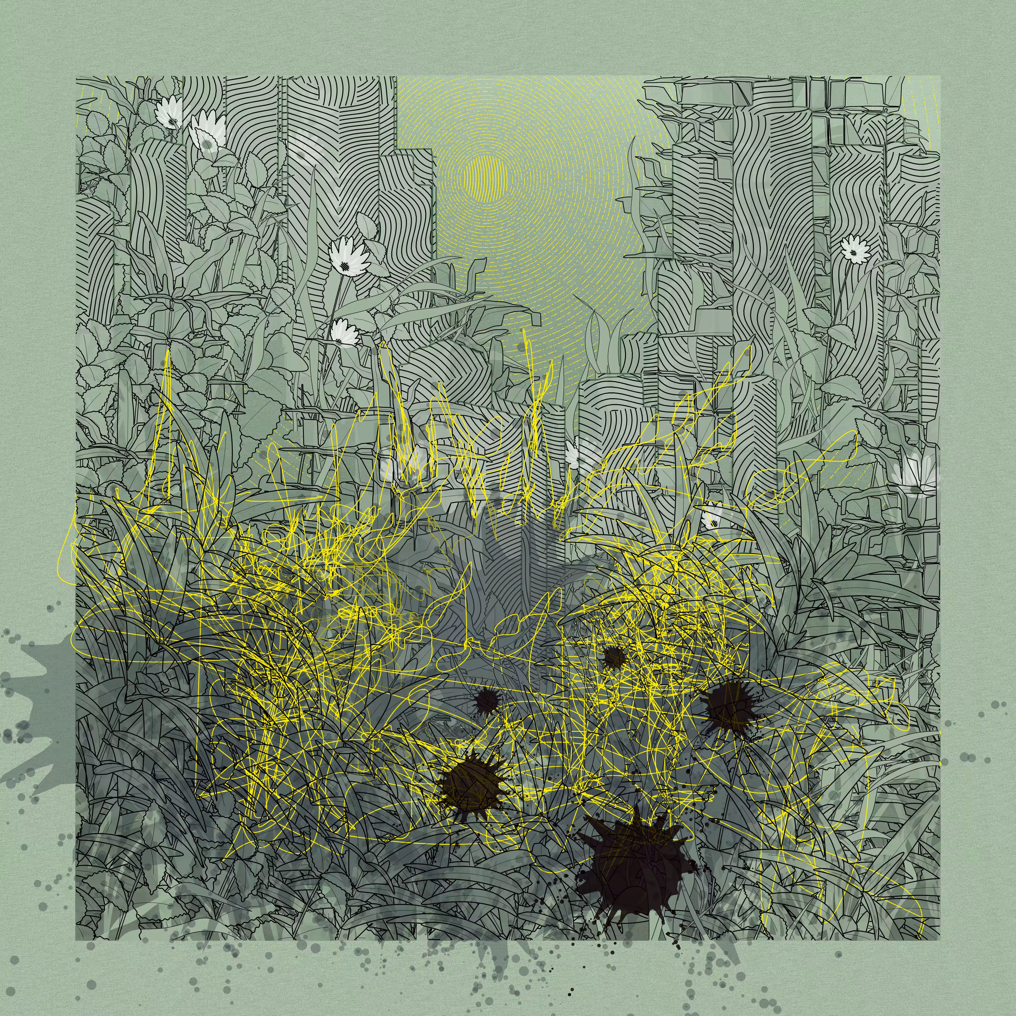 Landscape with Carbon Capture #9704