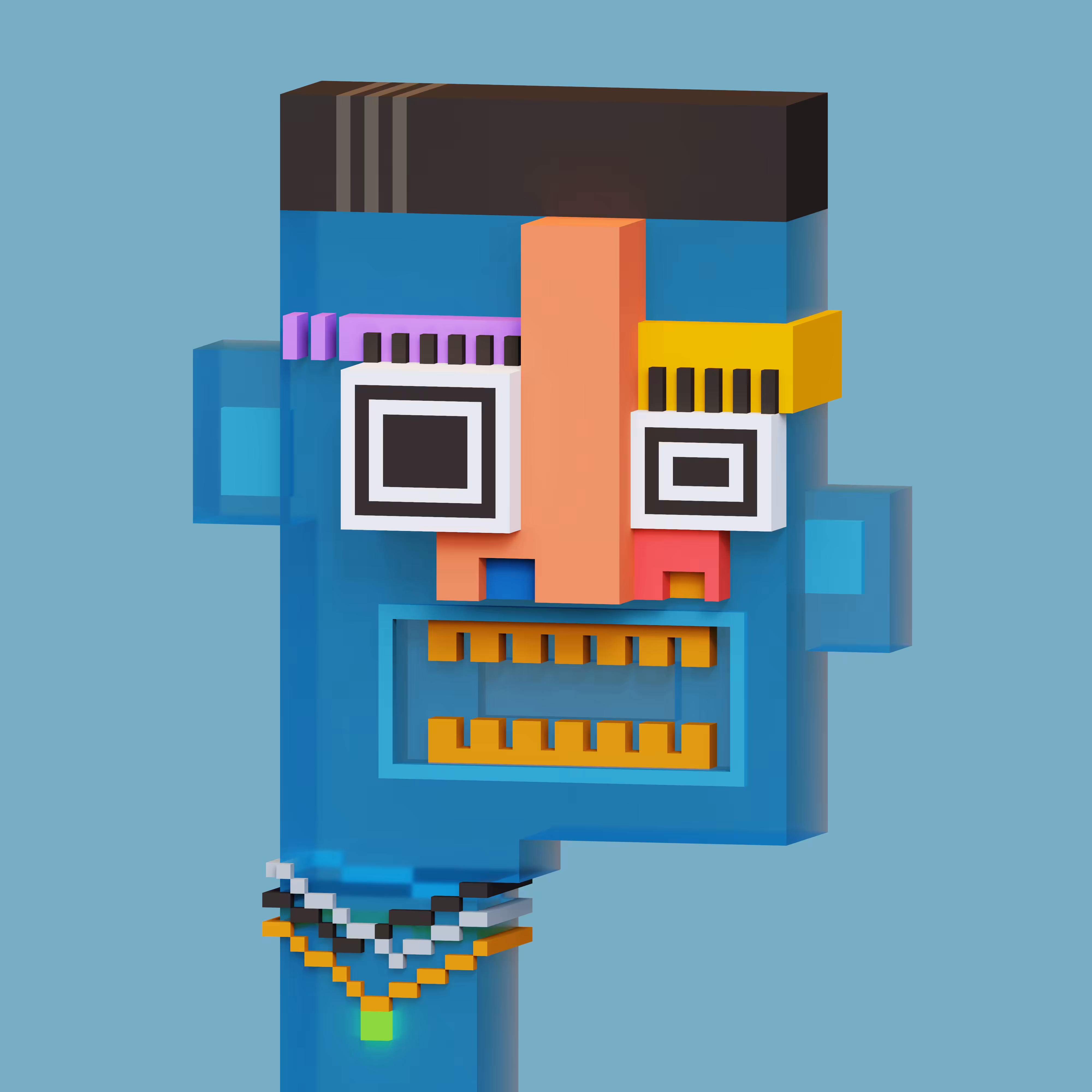 Pop Cubism Voxel 27