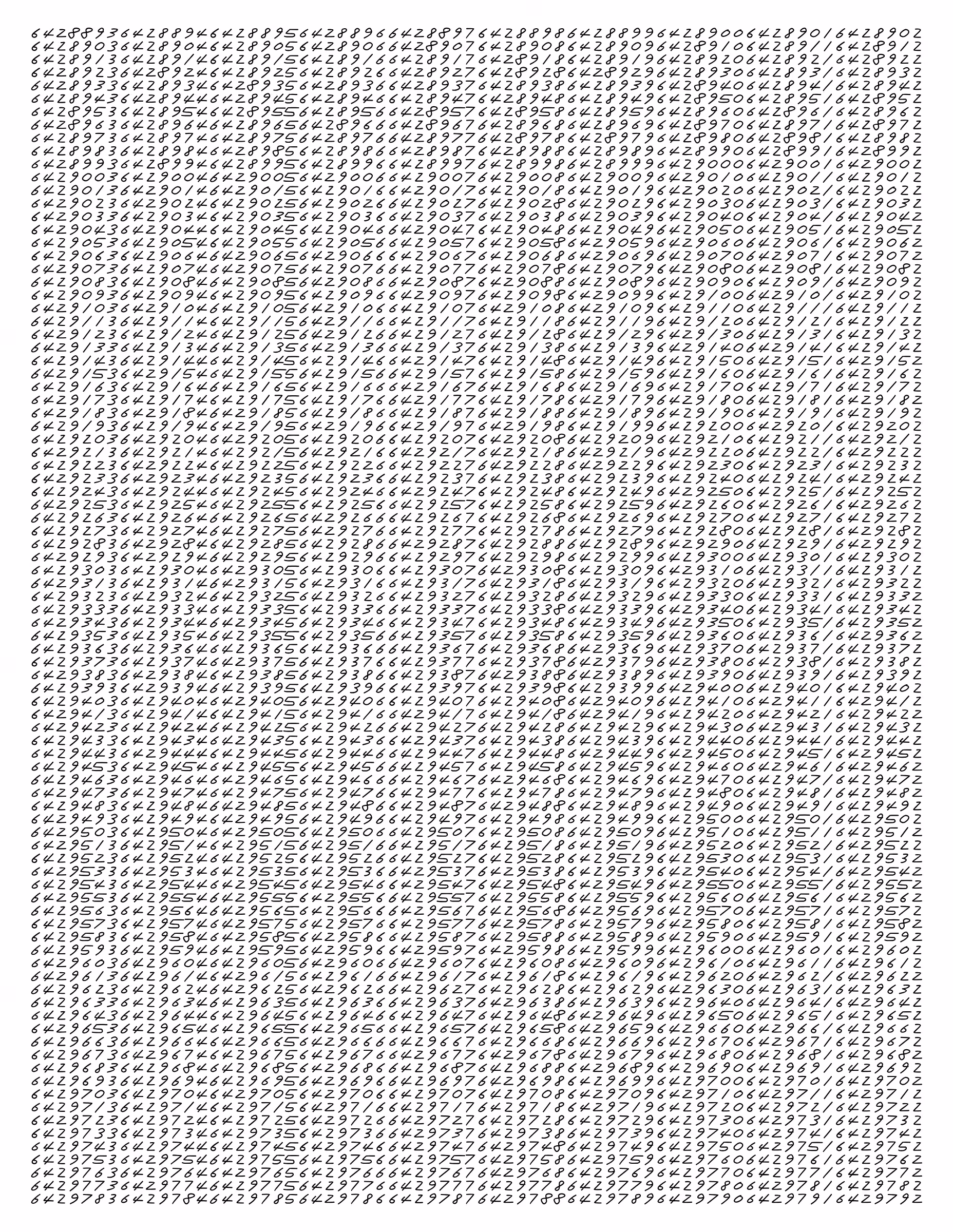 Endless (5,607,250 to Infinity) #2819