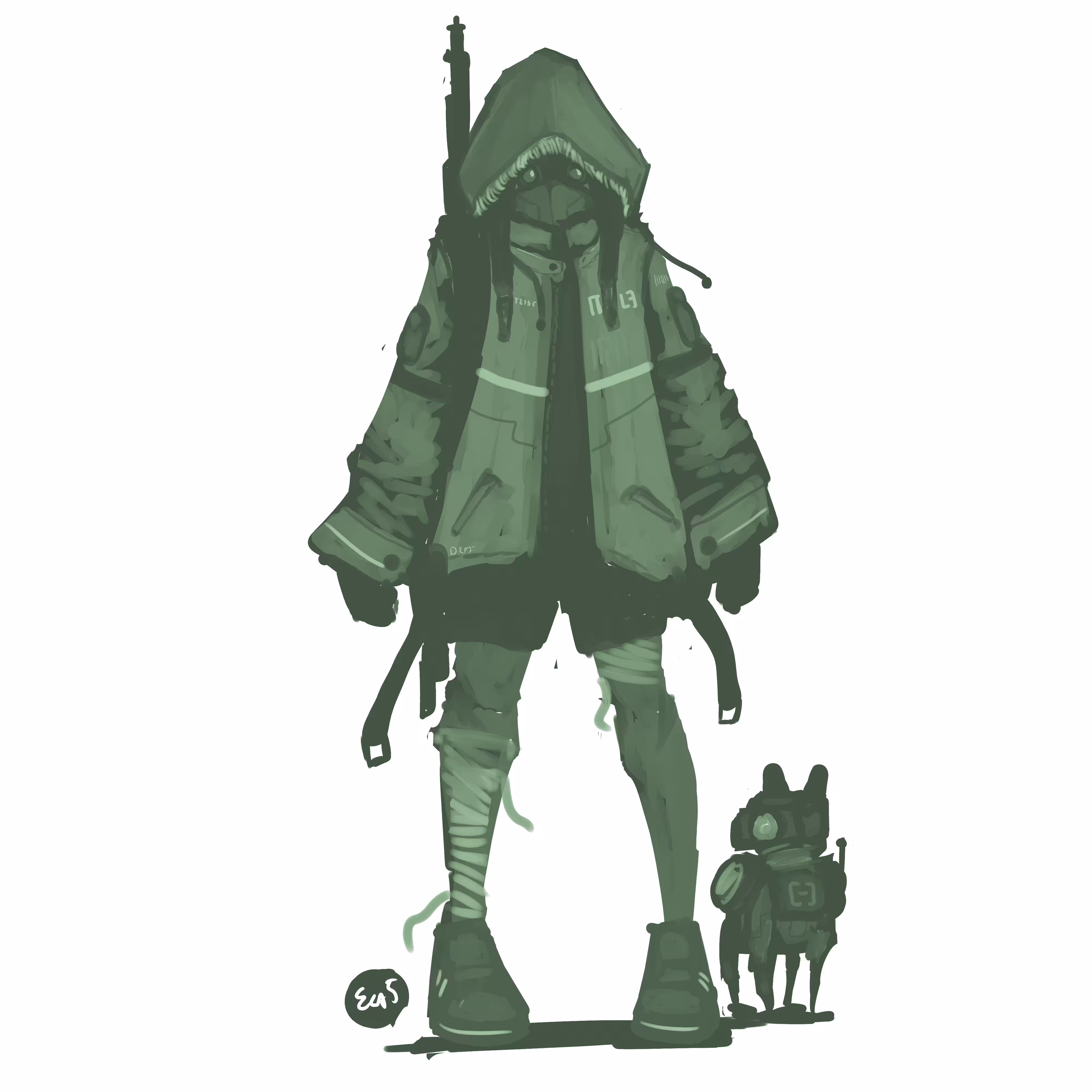 The Concept Art of Mole
