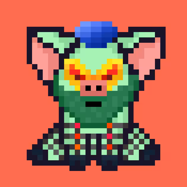 Punk Pig #01667