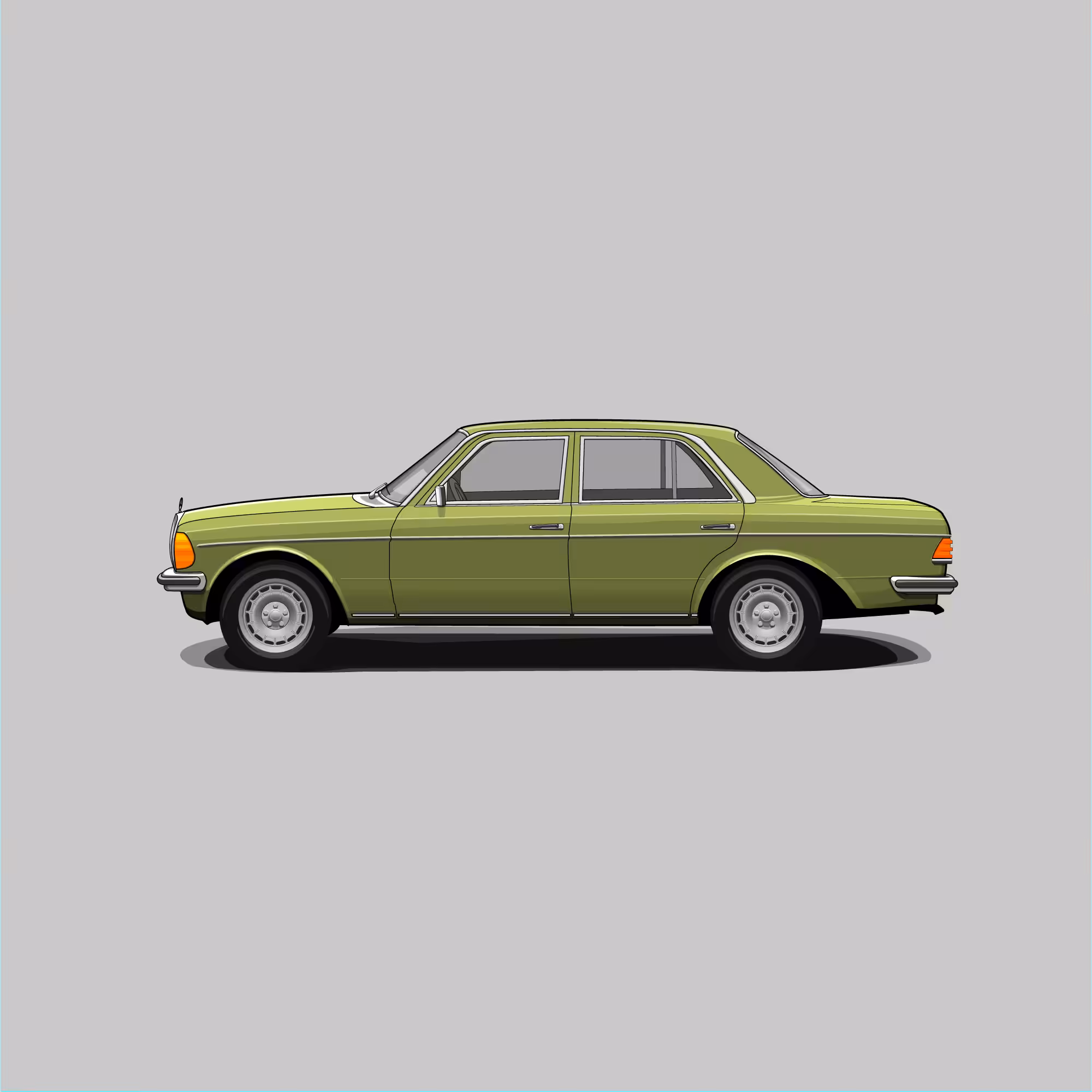 Mercedes W123 - 1/3