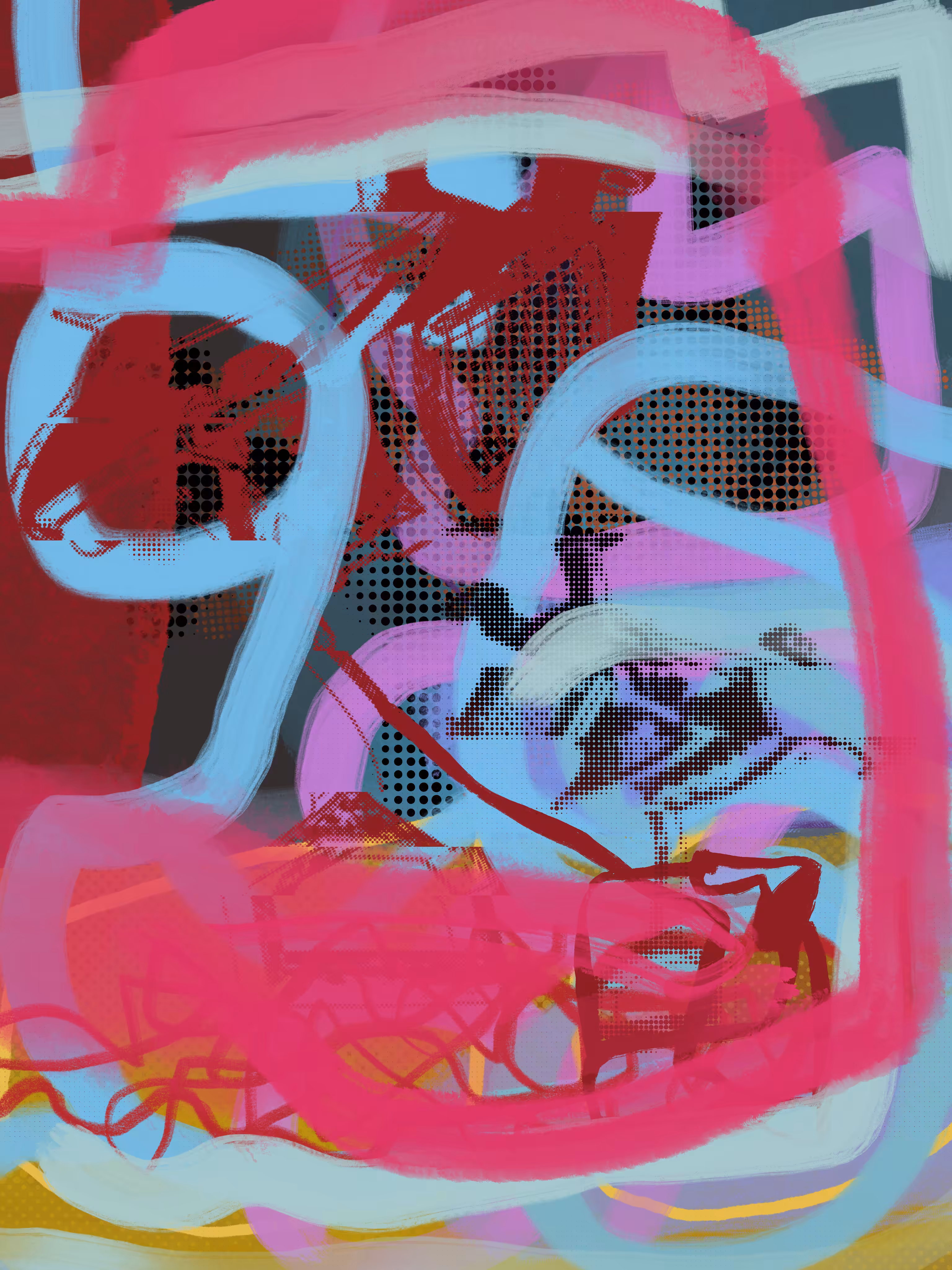 Landscape (with skull) II