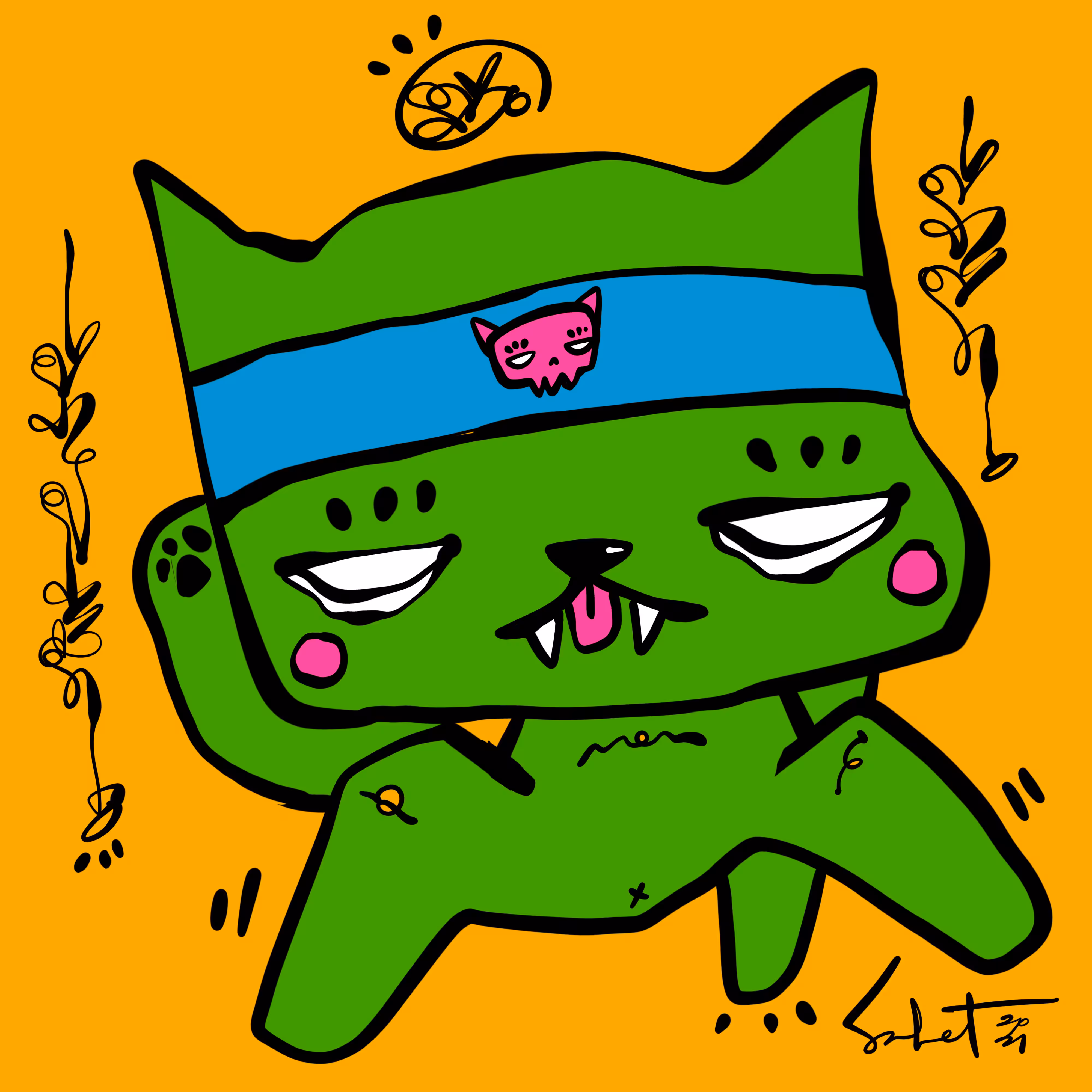 Ugly Kitties by Sabet #81