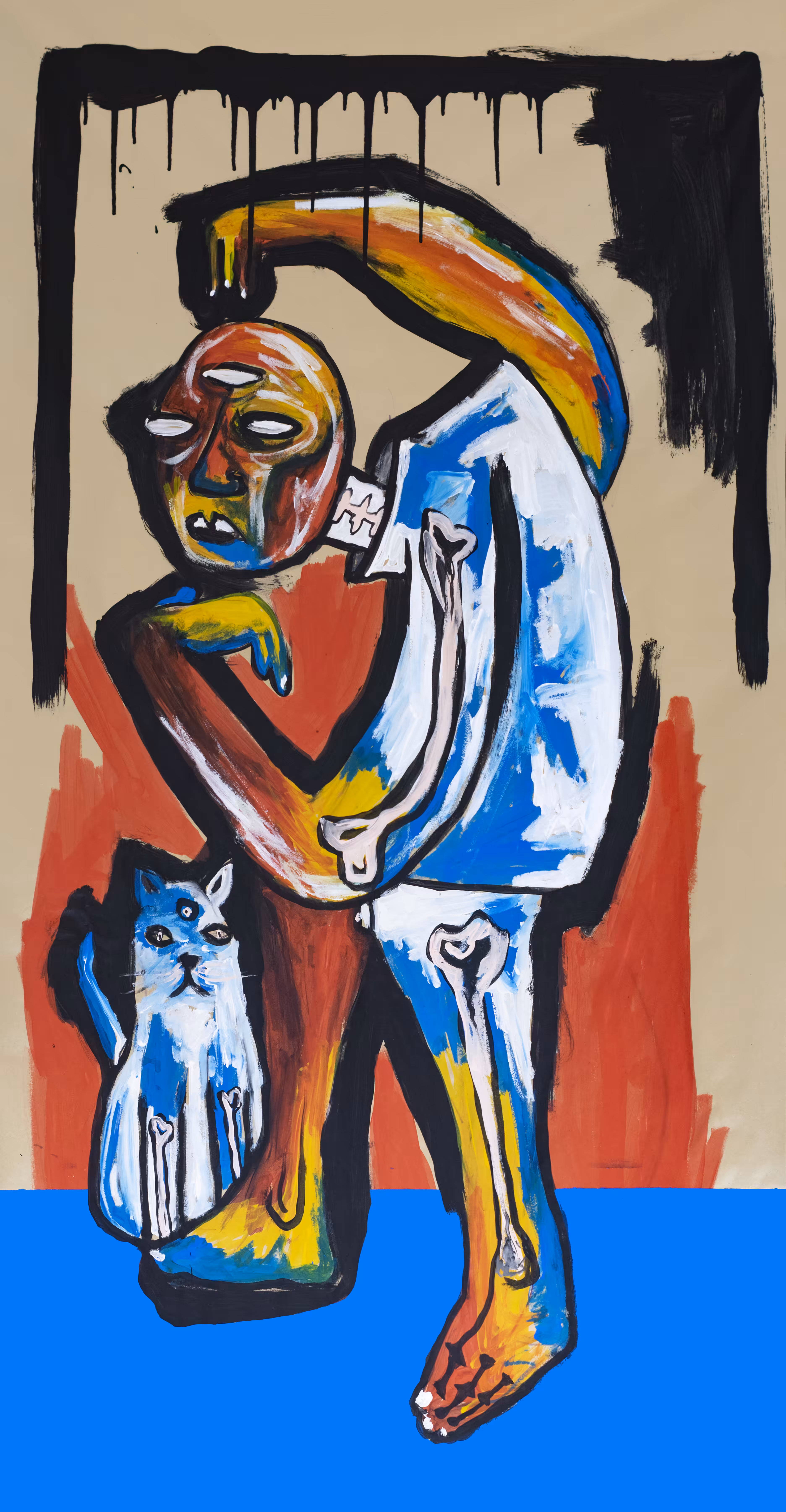 Man with small penis and a cat