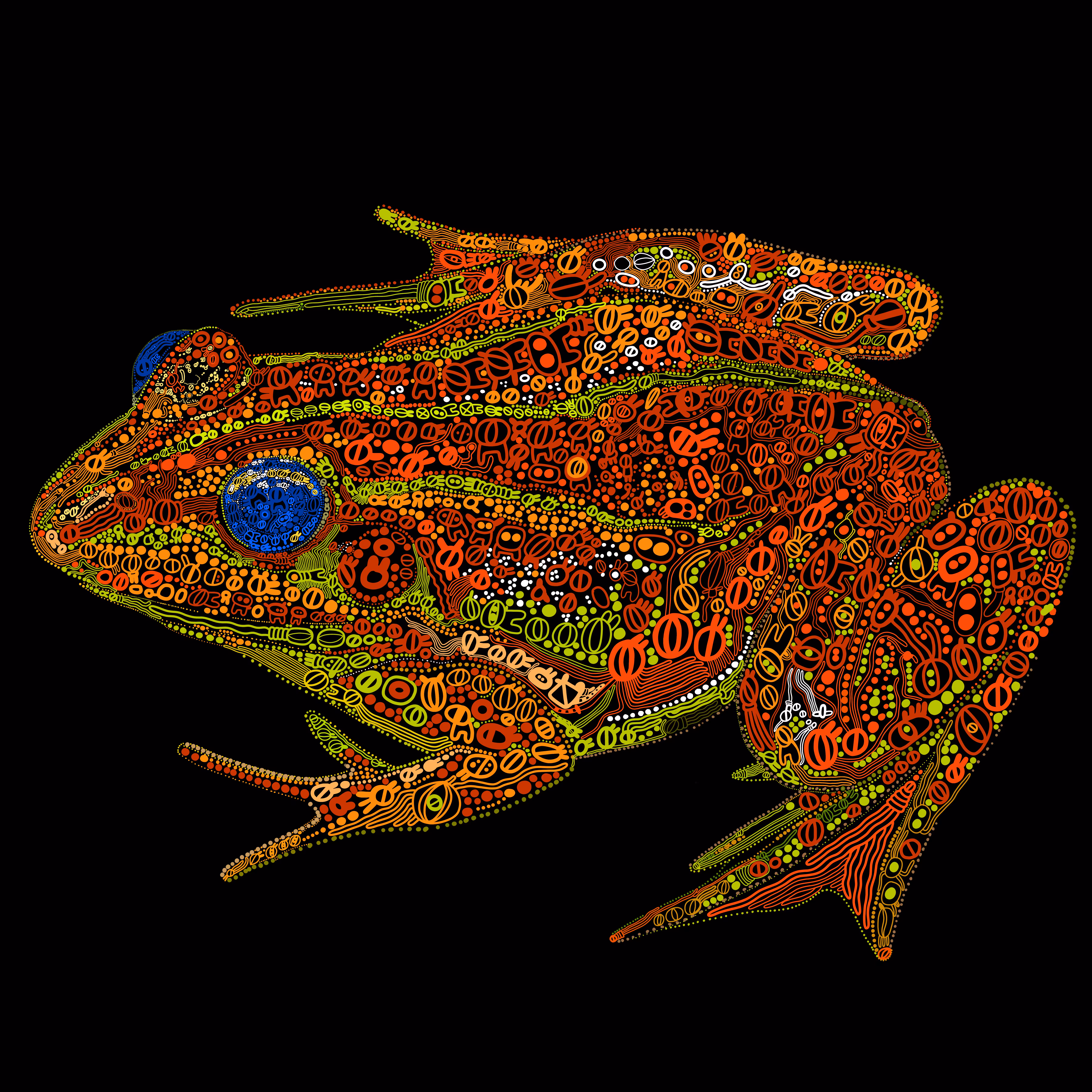 ALBANIAN WATER FROG - ENDANGERED SPECIES SERIES #2 of 200
