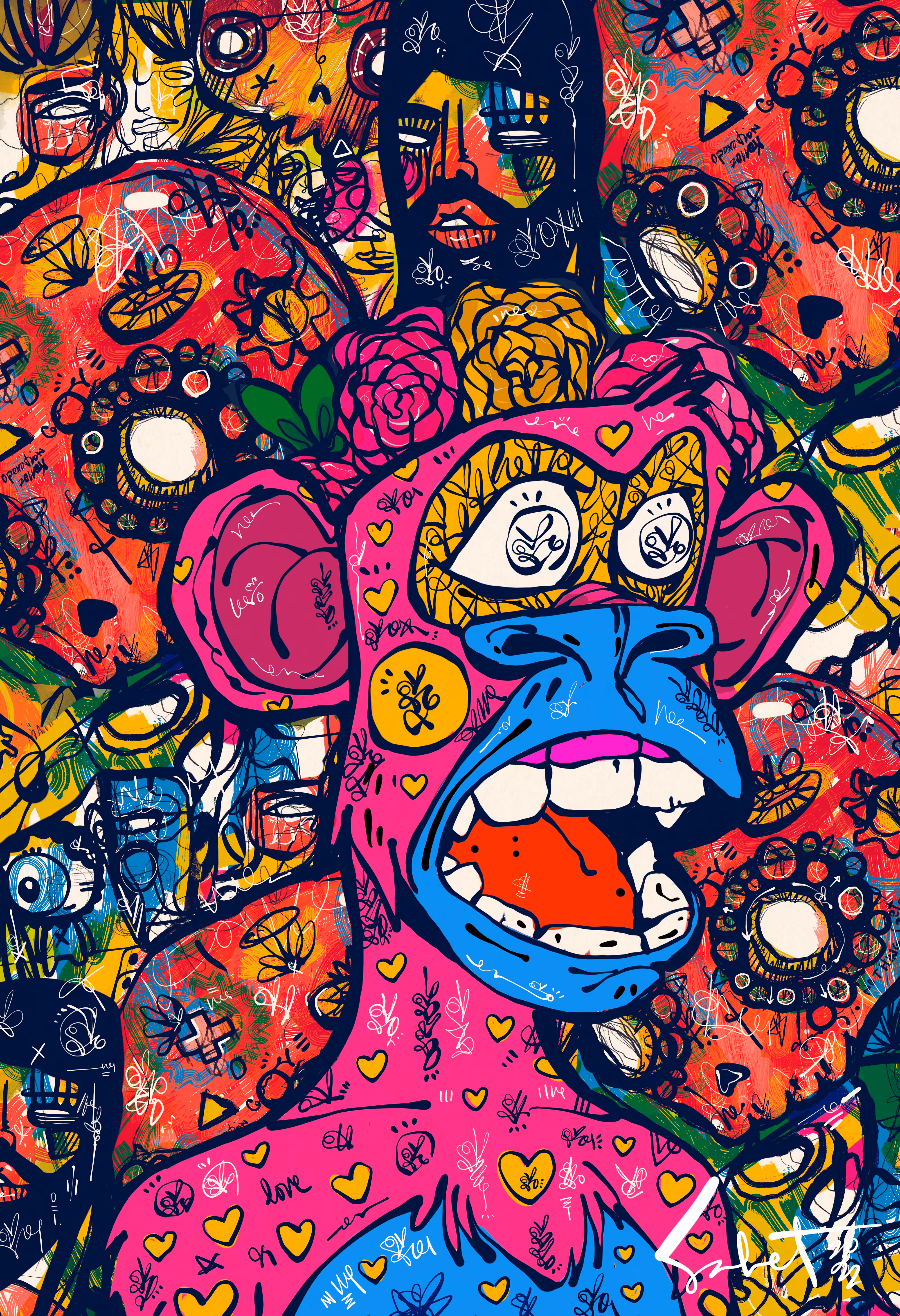 APE GONE WILD 2022 SABET x BORED APES YACHT CLUB