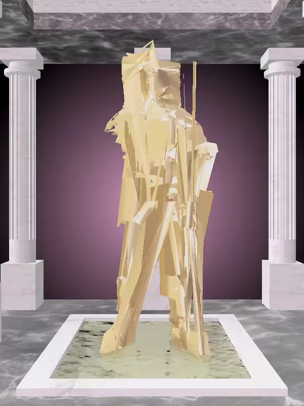 HeavenComputer: The Indifferent Real Gold Man #5891