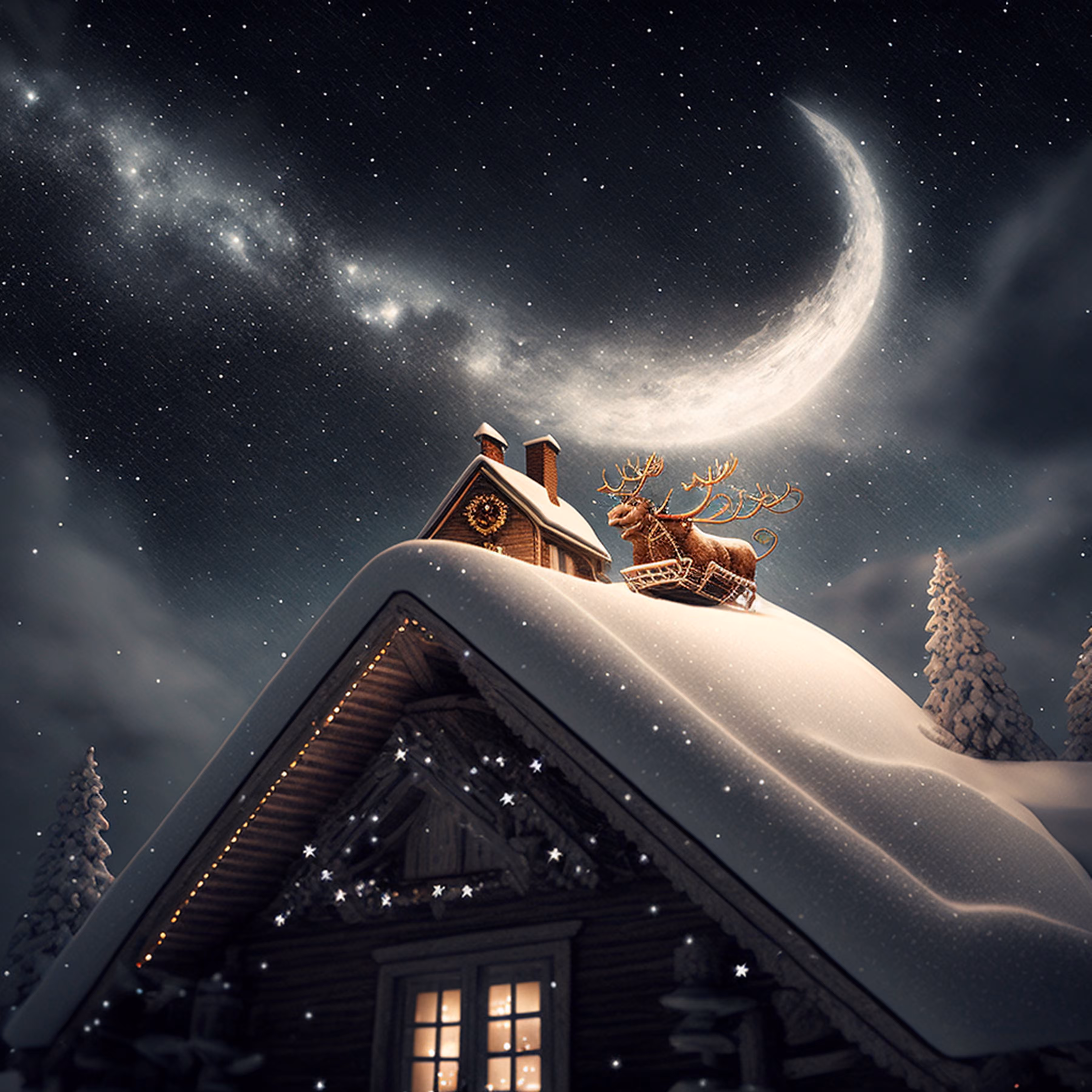1/1 Christmas NFT No. 10 by Sollog Adoni