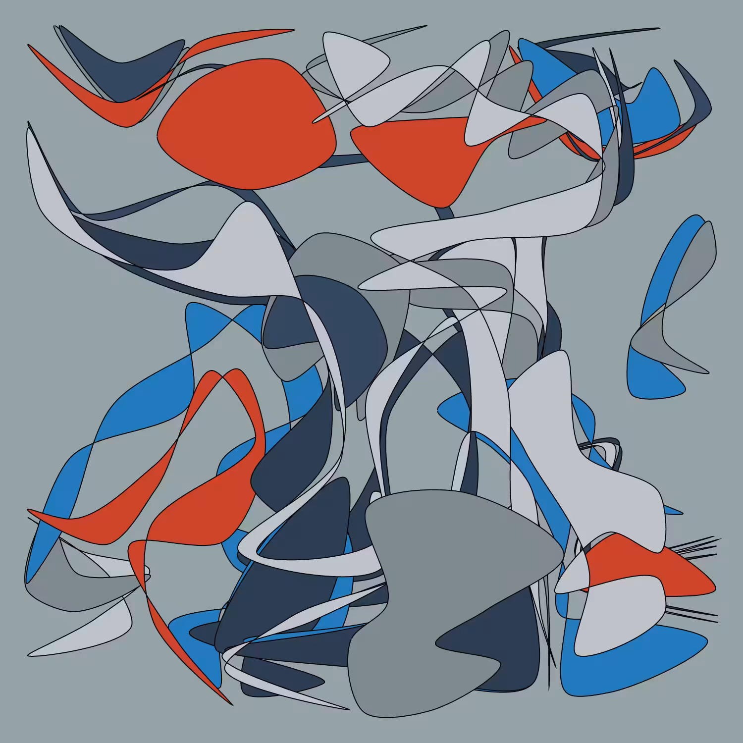 Geometric colorful shapes 2 (Free edition) #88
