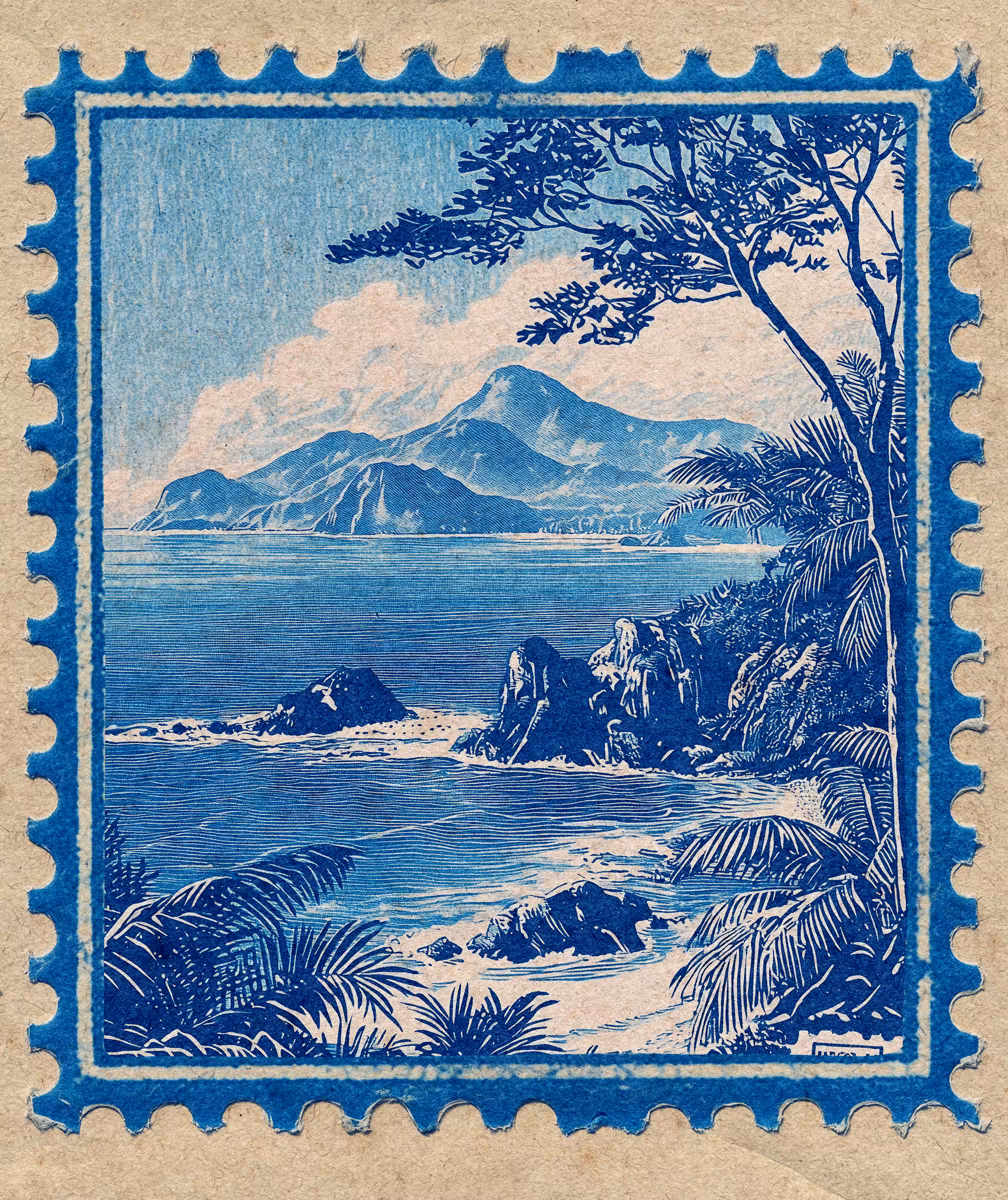 Coastage Stamp #9