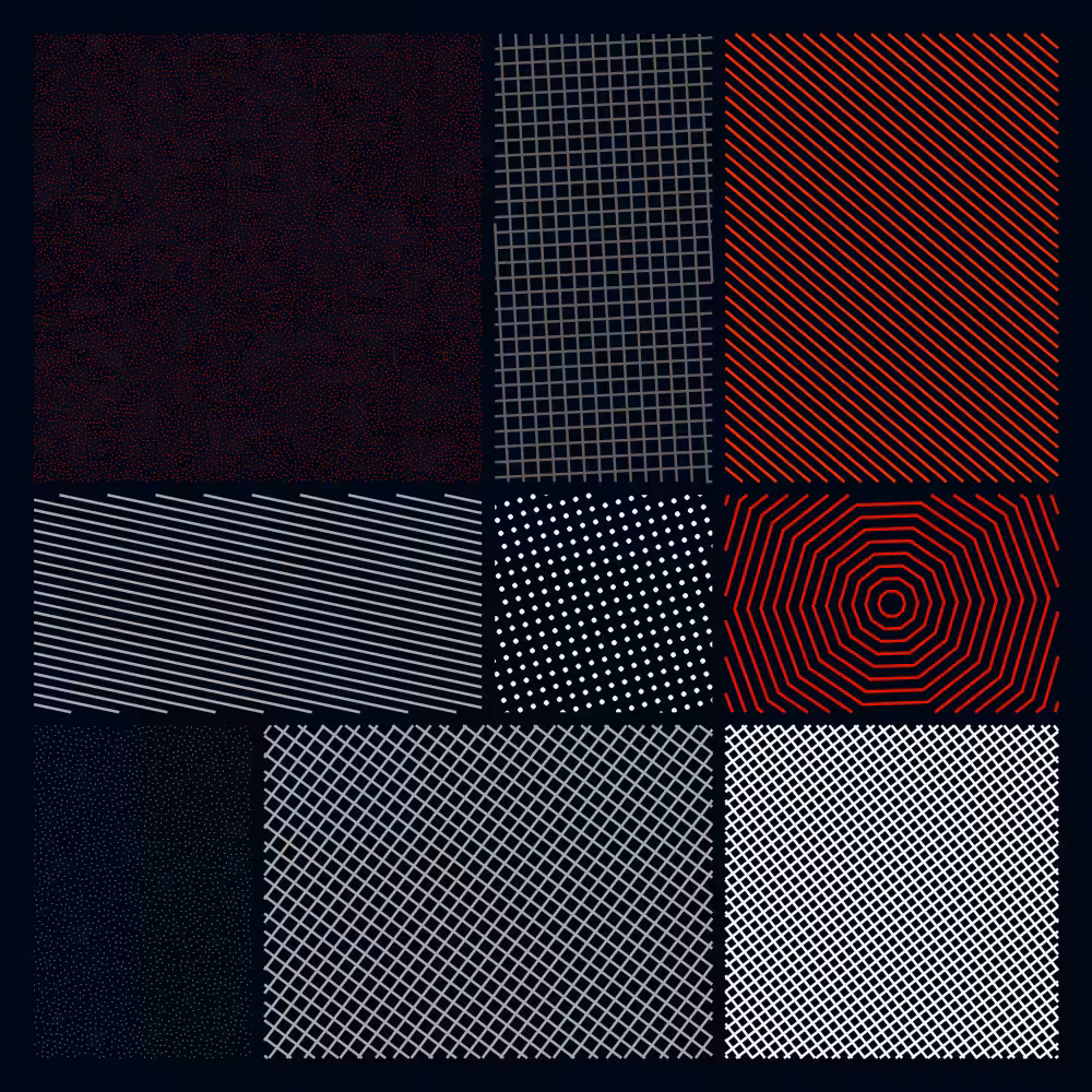 Pattern Grid  #34