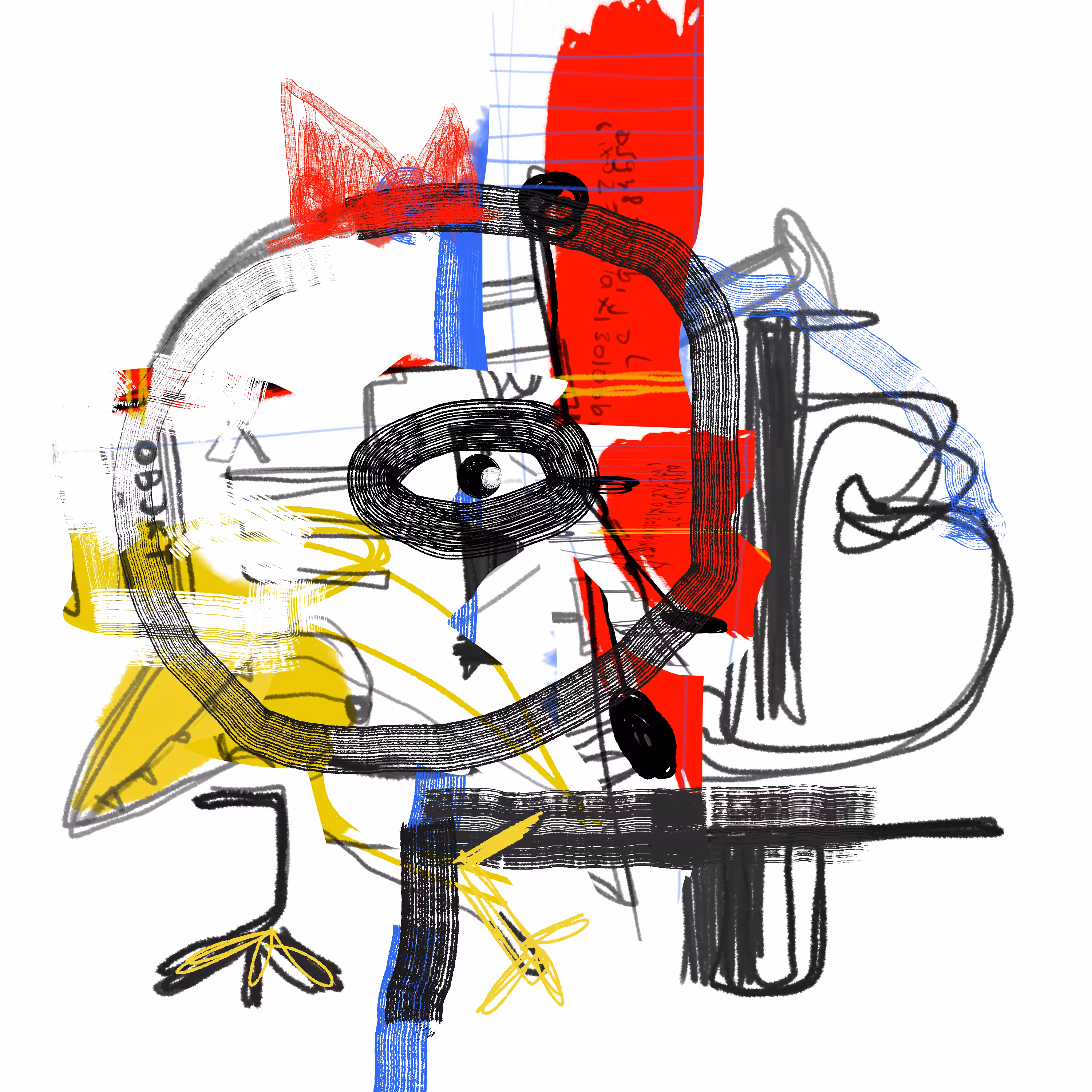 Stress Chicken