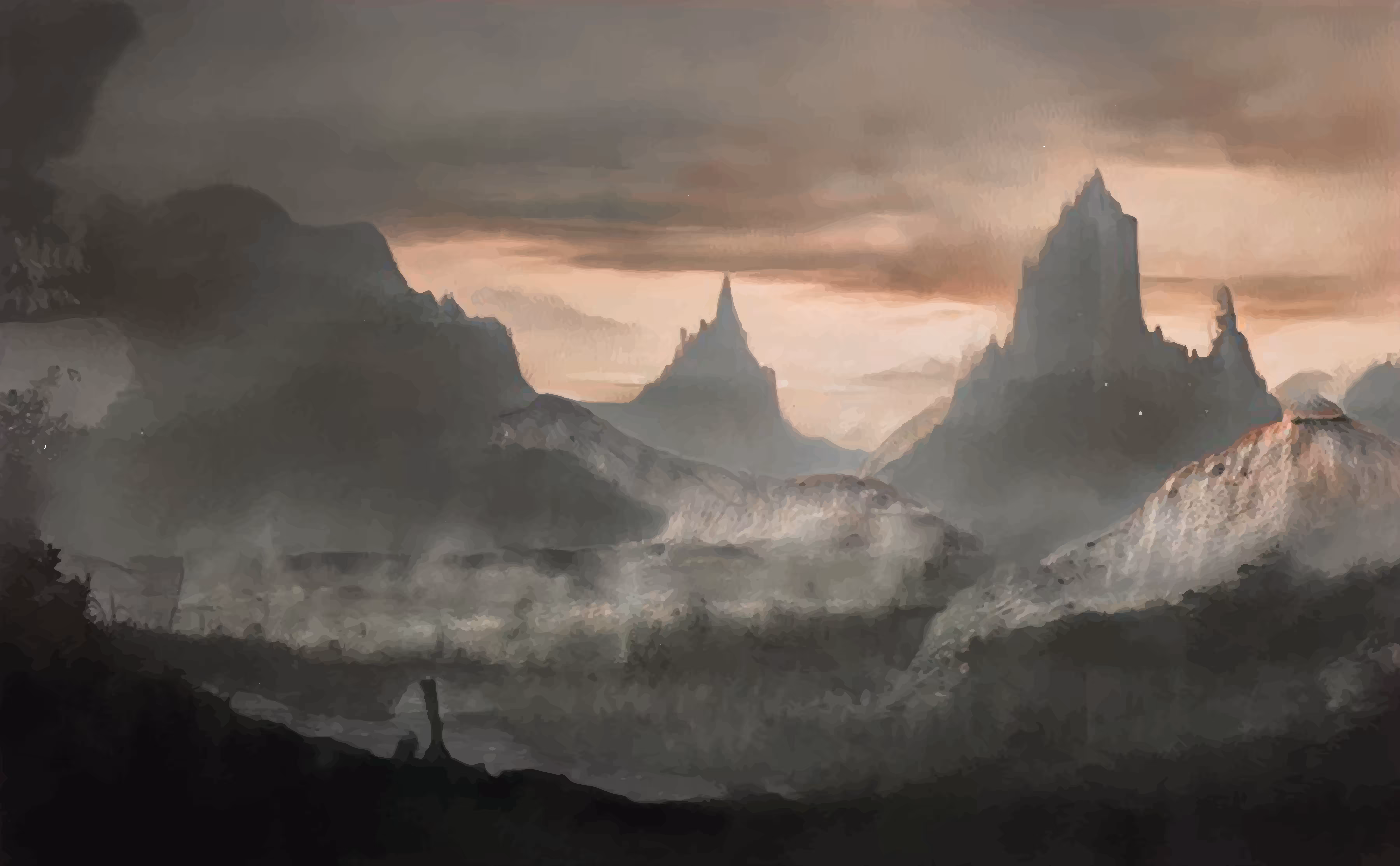 Beyond the fog