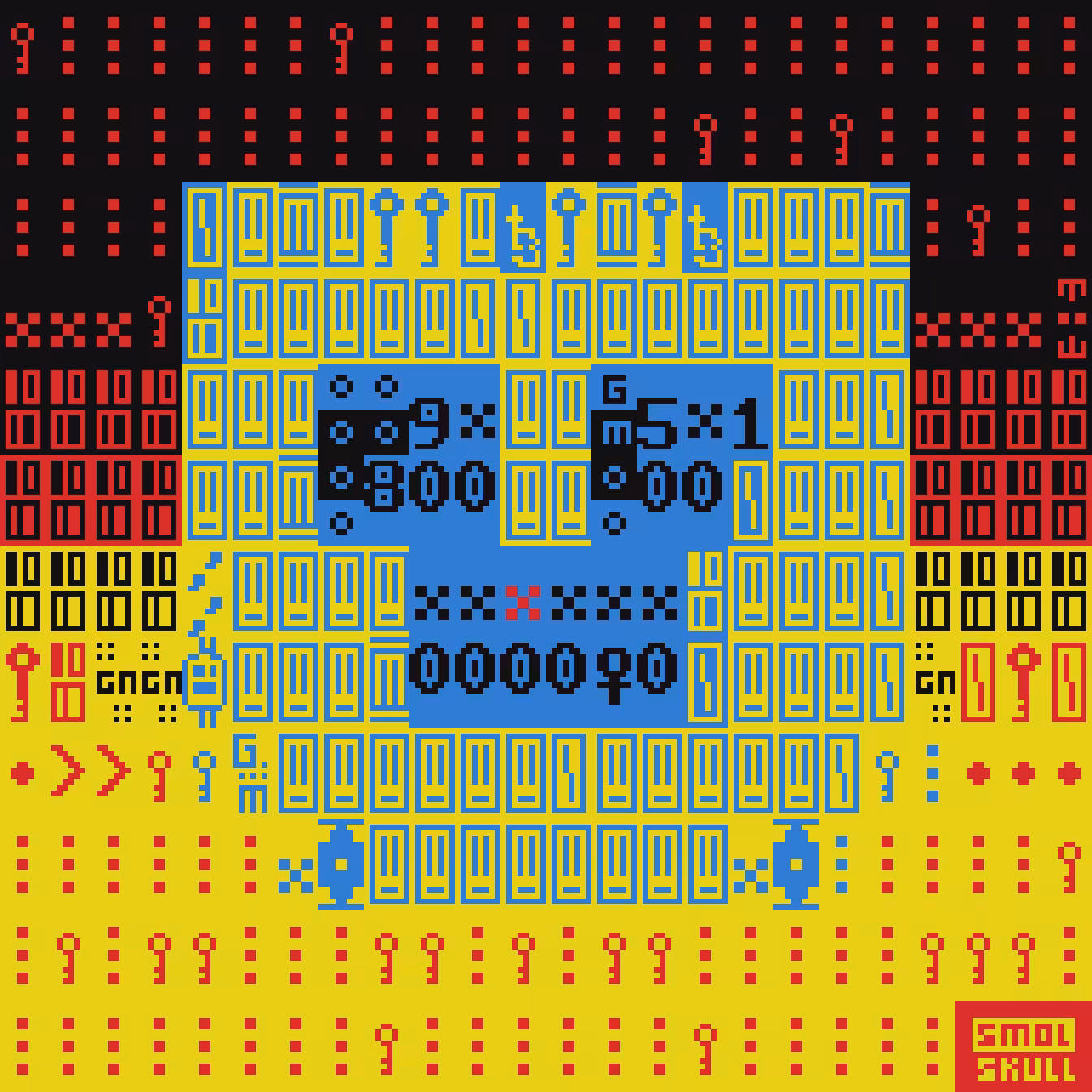 ASCII-SMOLSKULL #95
