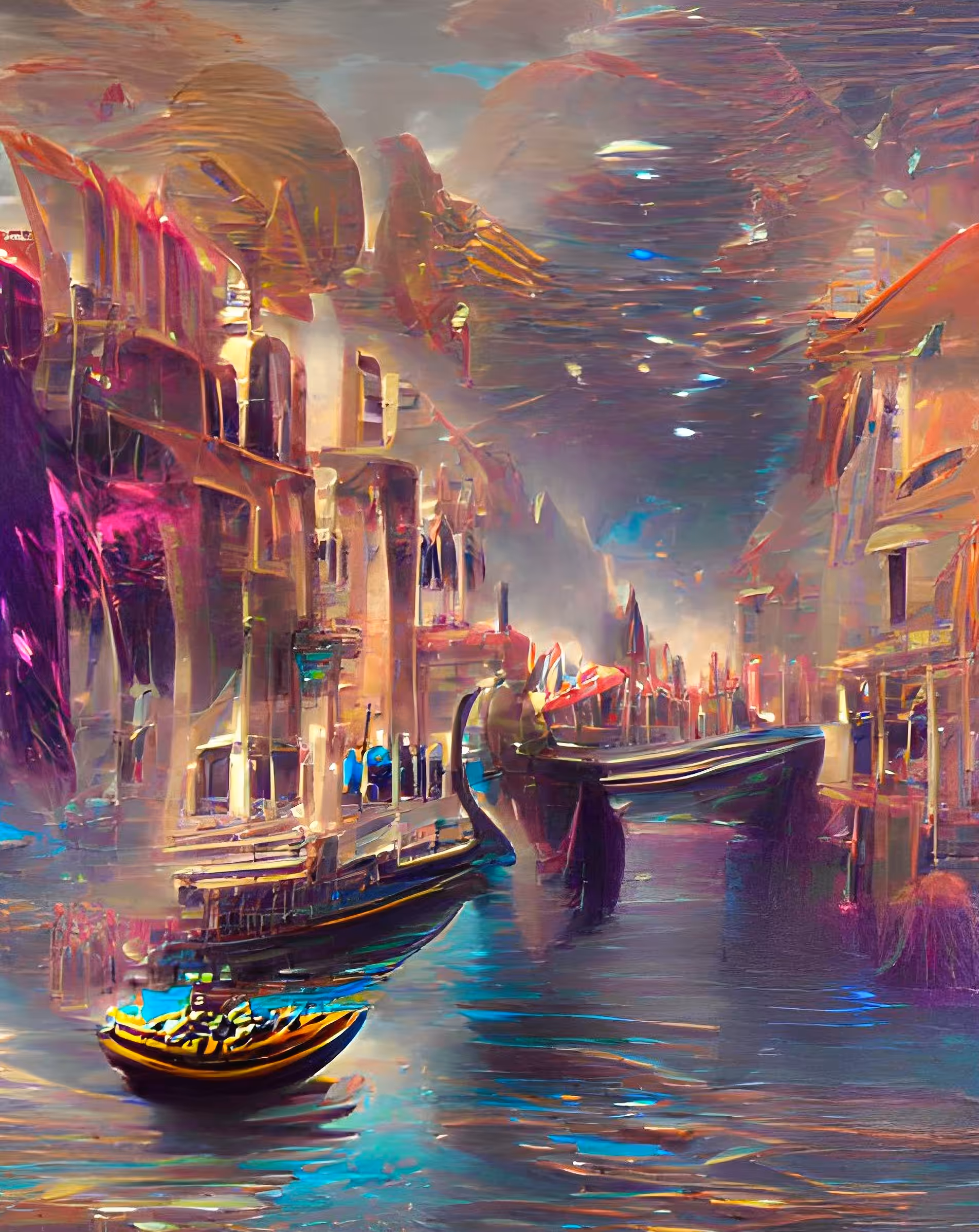 AI Cityscapes - Venice, Italy