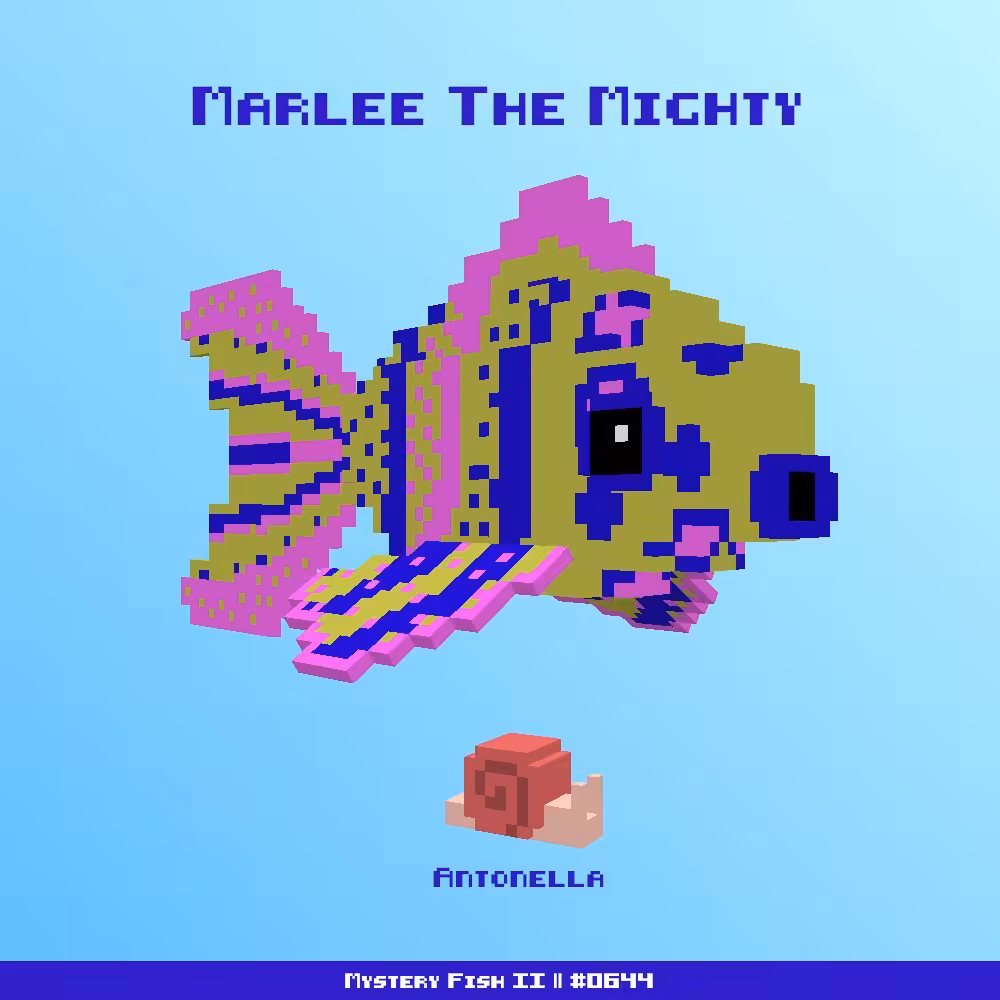 Marlee The Mighty :: Mystery Fish 0644/1000 