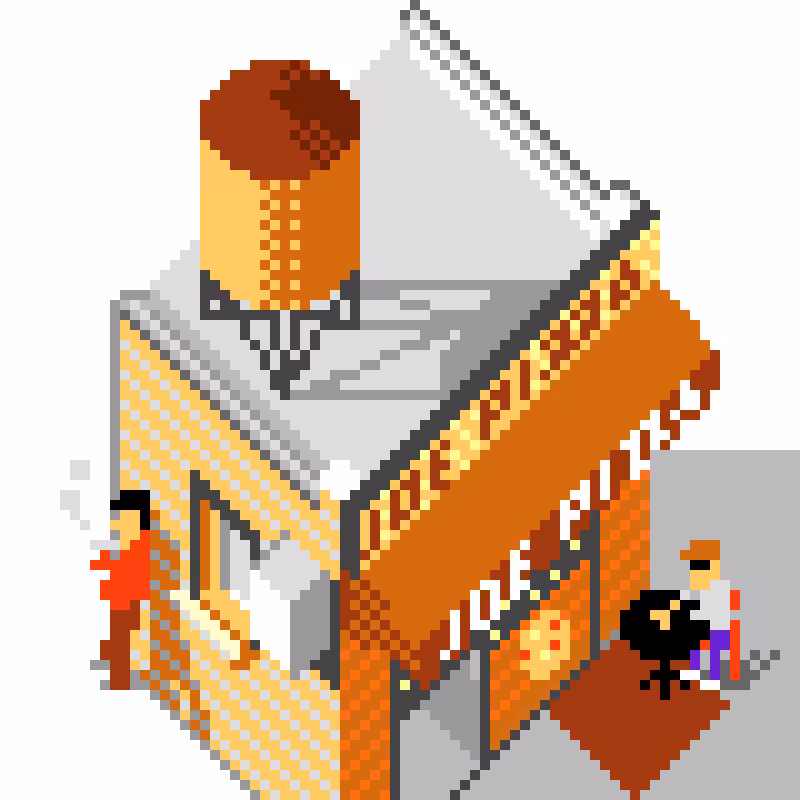 NYCBlox Joe's Pizza