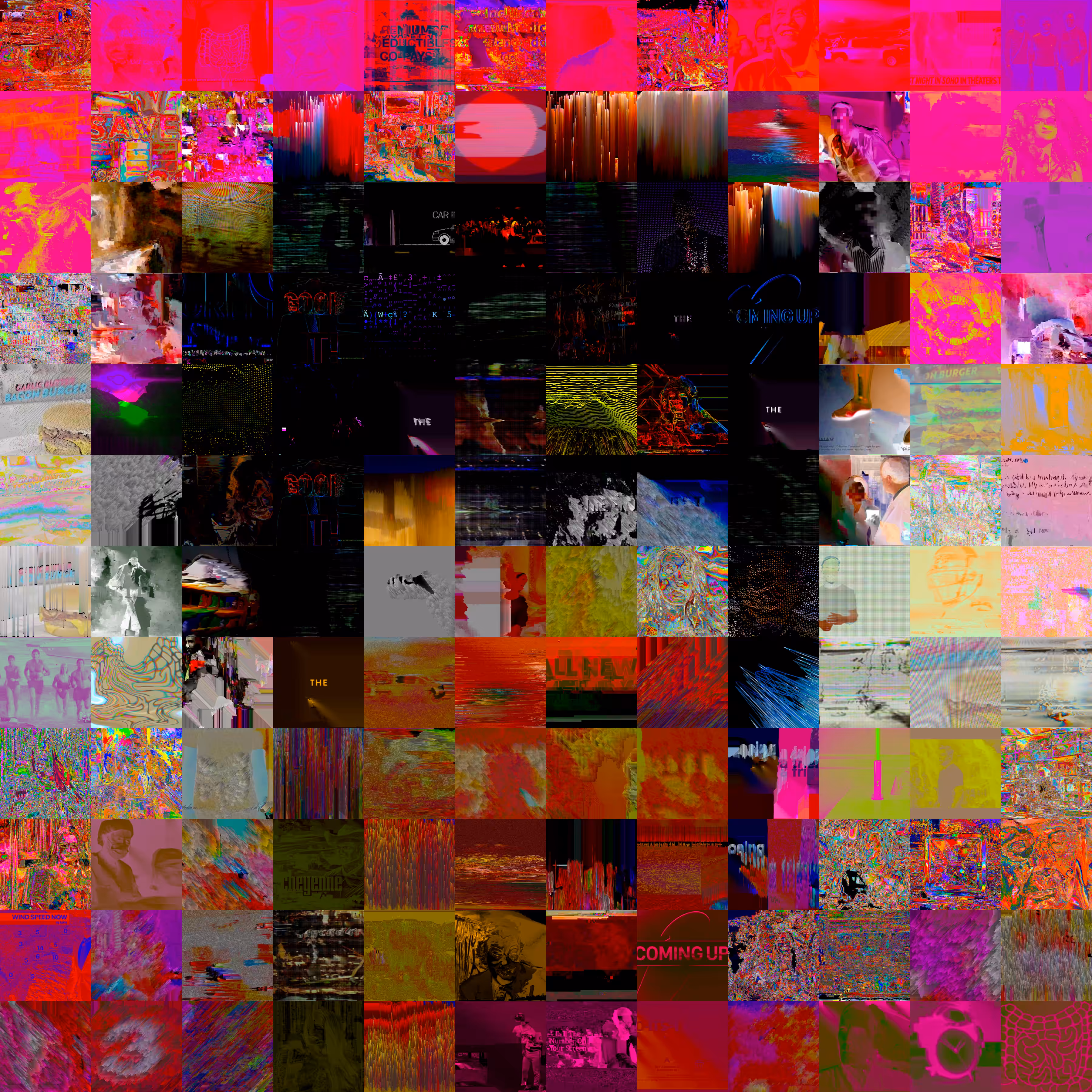 Glitch Quilt Punk 0174